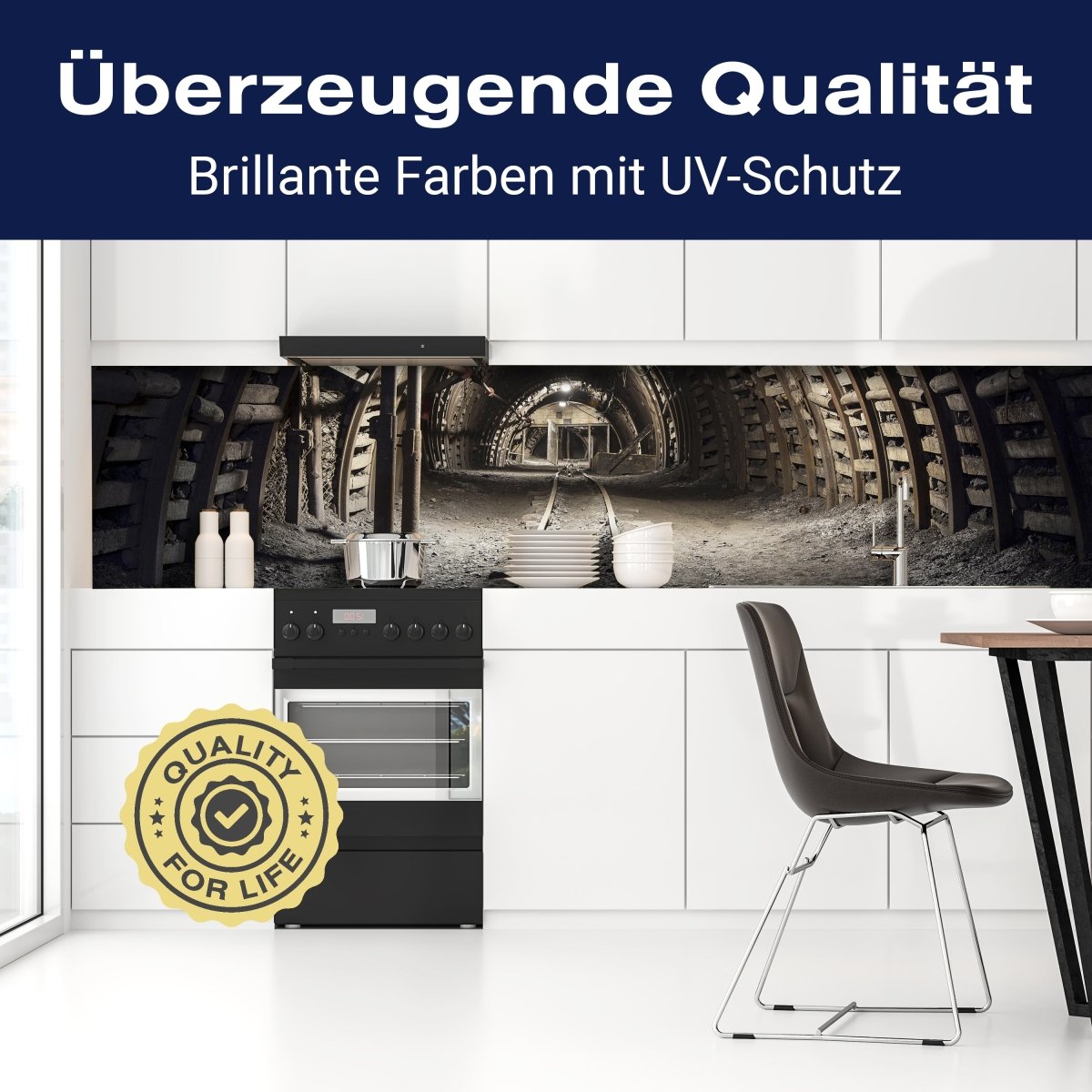 Küchenrückwand Kohlebergwerk M0277 entdecken - Bild 2 Küchenrückwand Kohlebergwerk M0277 entdecken - Bild 2