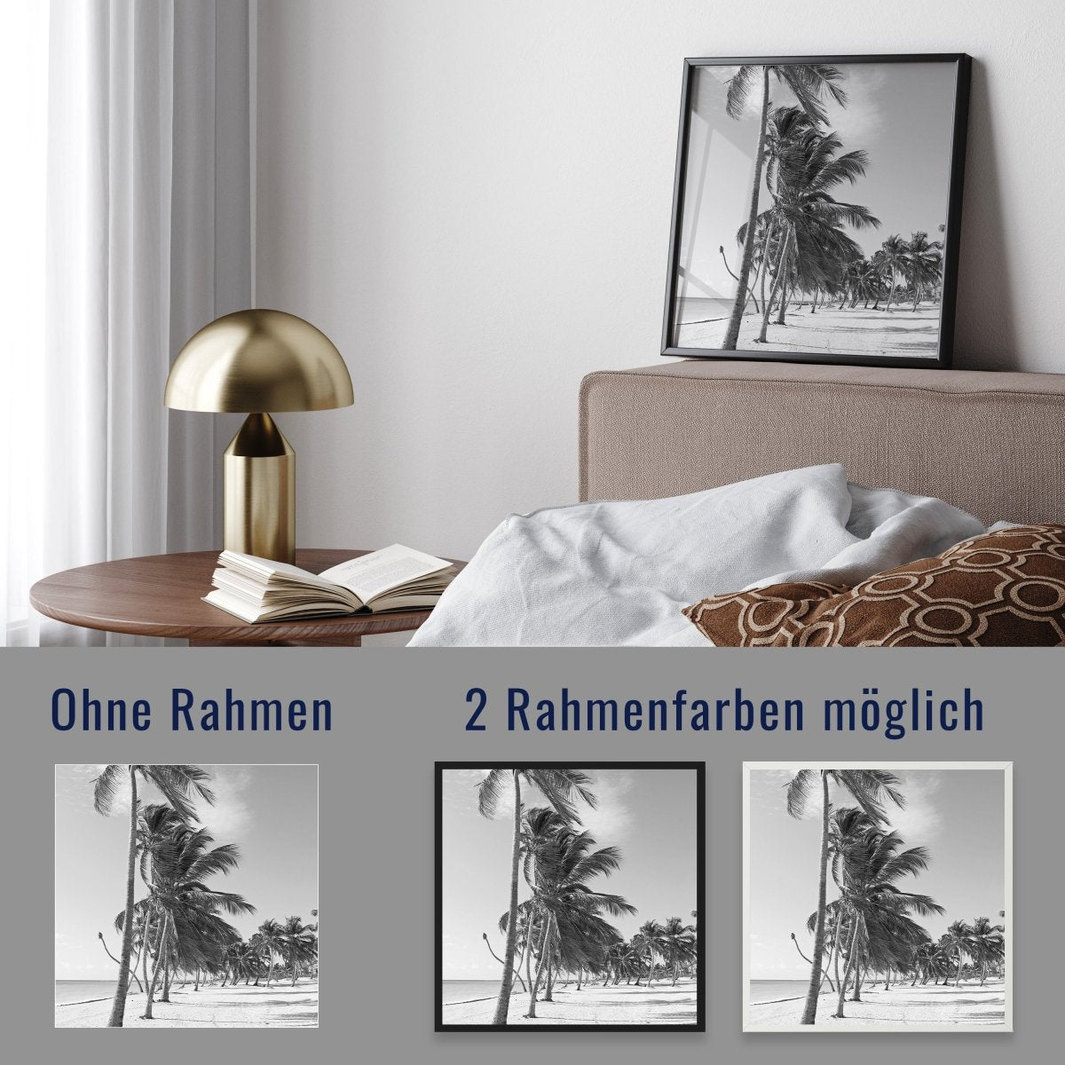 wandmotiv24 Poster, Poster - Palmen, Strand, Wasser - M0280 - Bild 4 wandmotiv24 Poster, Poster - Palmen, Strand, Wasser - M0280 - Bild 4