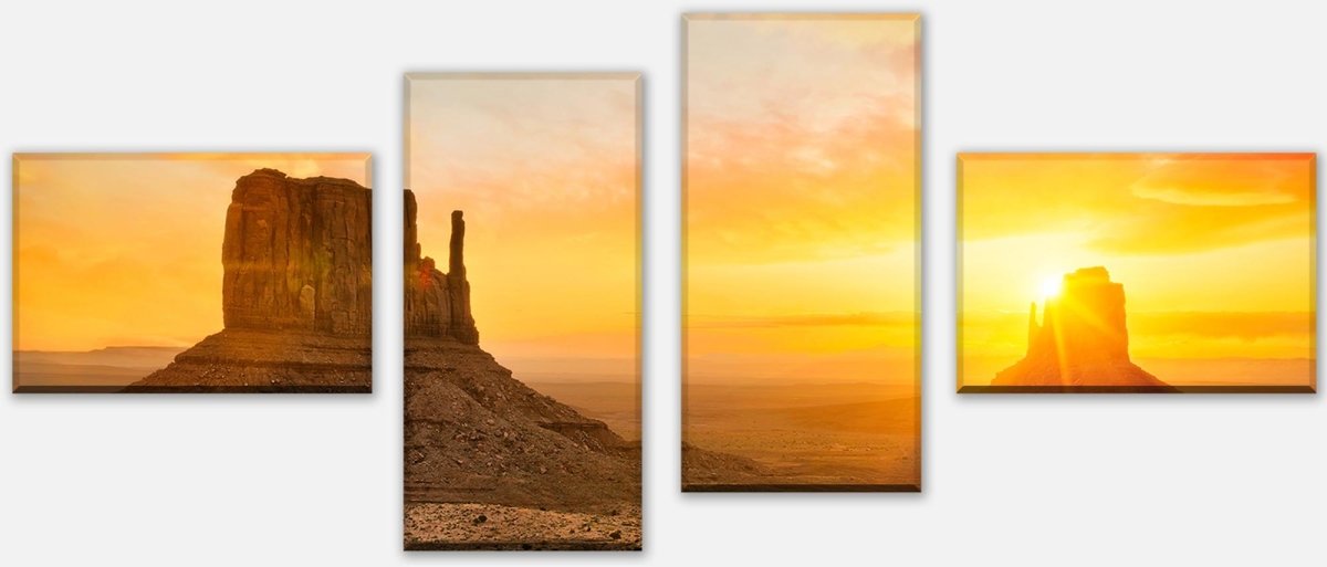 Leinwandbild Mehrteiler Monument Valley M0287 Leinwandbild Mehrteiler Monument Valley M0287