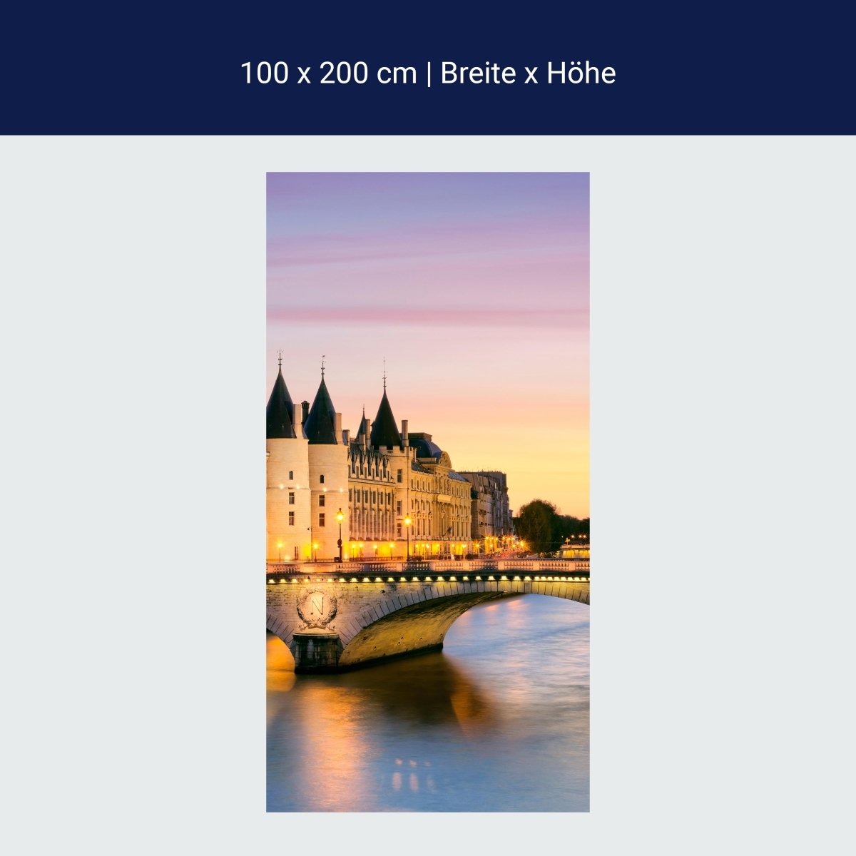 Duschwand Conciergerie Paris M0297 Duschwand Conciergerie Paris M0297