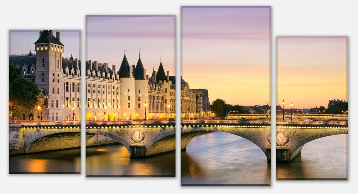 Leinwandbild Mehrteiler Conciergerie Paris M0297 Leinwandbild Mehrteiler Conciergerie Paris M0297