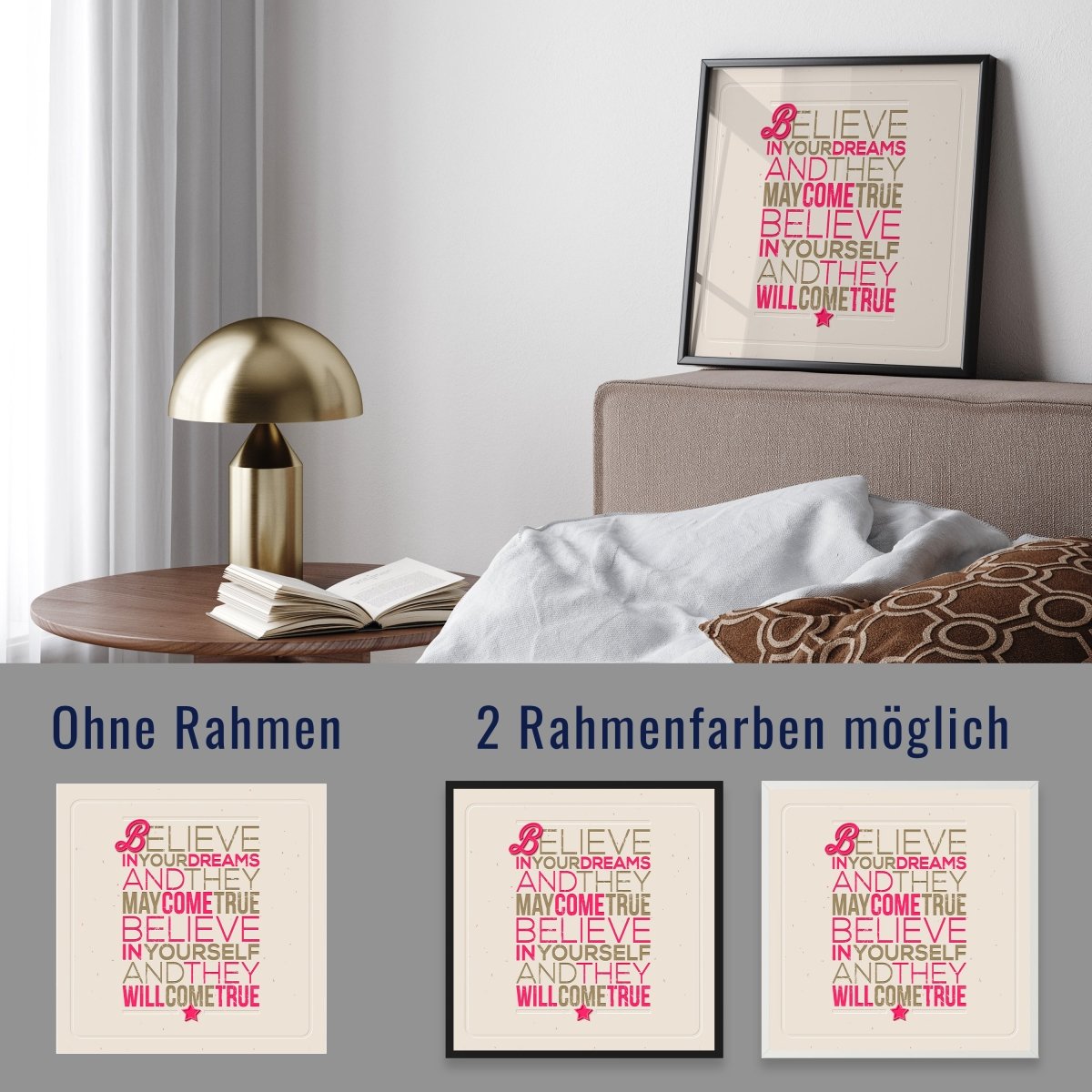 wandmotiv24 Poster, Poster - Spruch, Motivation, Papier - M0297 - Bild 4