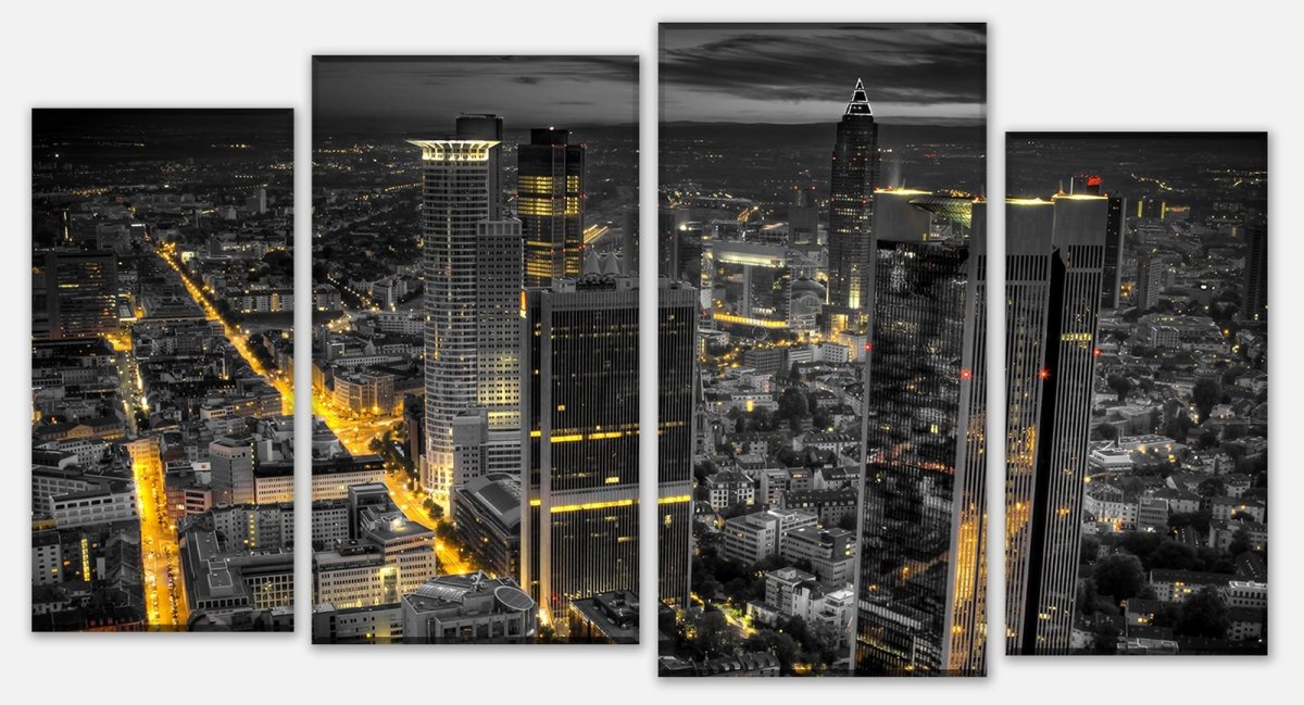 Leinwandbild Mehrteiler Frankfurt am Main M0303 Leinwandbild Mehrteiler Frankfurt am Main M0303
