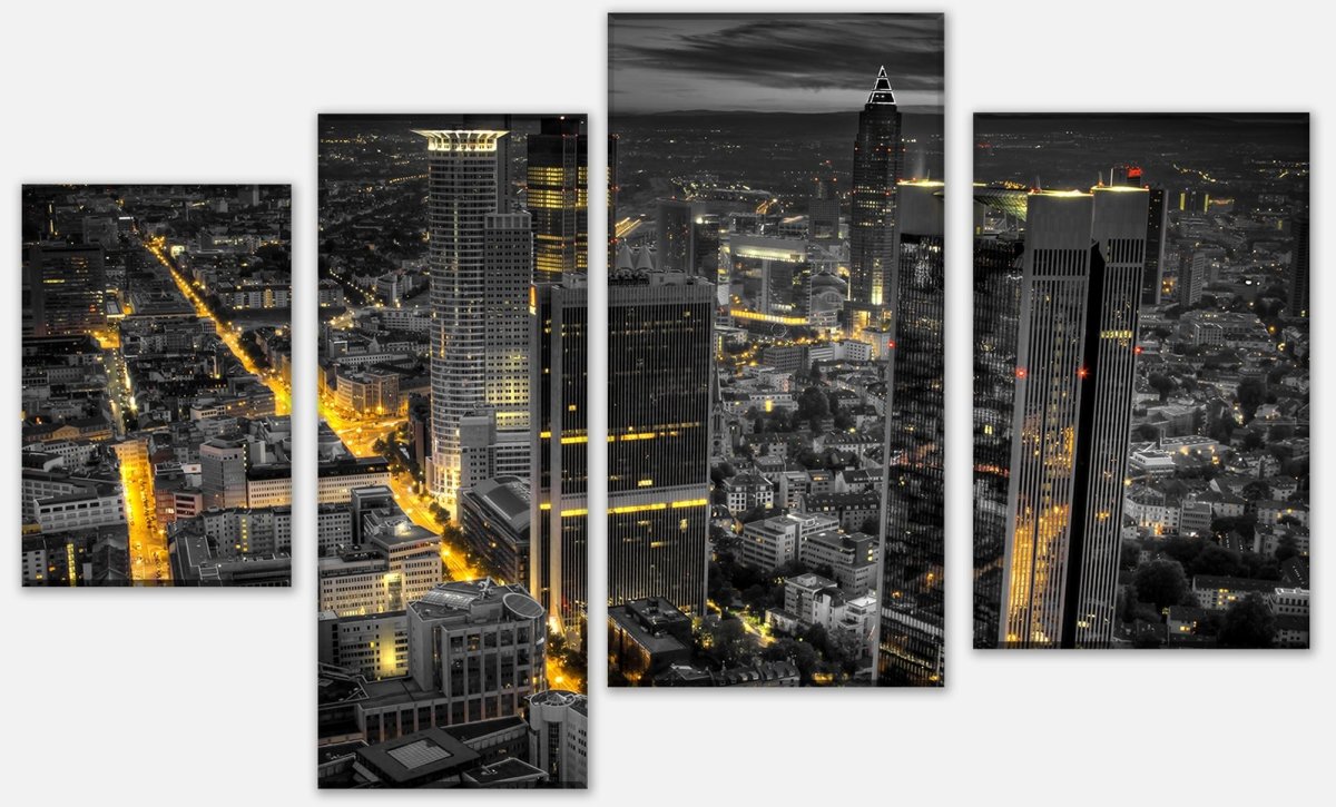 Leinwandbild Mehrteiler Frankfurt am Main M0303 Leinwandbild Mehrteiler Frankfurt am Main M0303