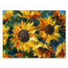 Leinwandbild Kunst, Querformat, Sonnenblumen Gemälde M0303