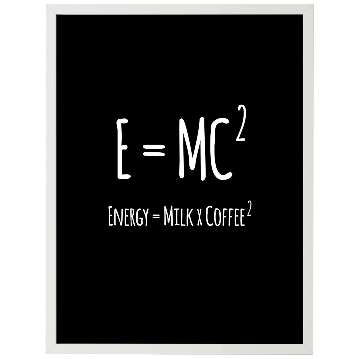 wandmotiv24 Poster, Poster - Spruch, Kaffee, Milch - M0305 - Bild 1