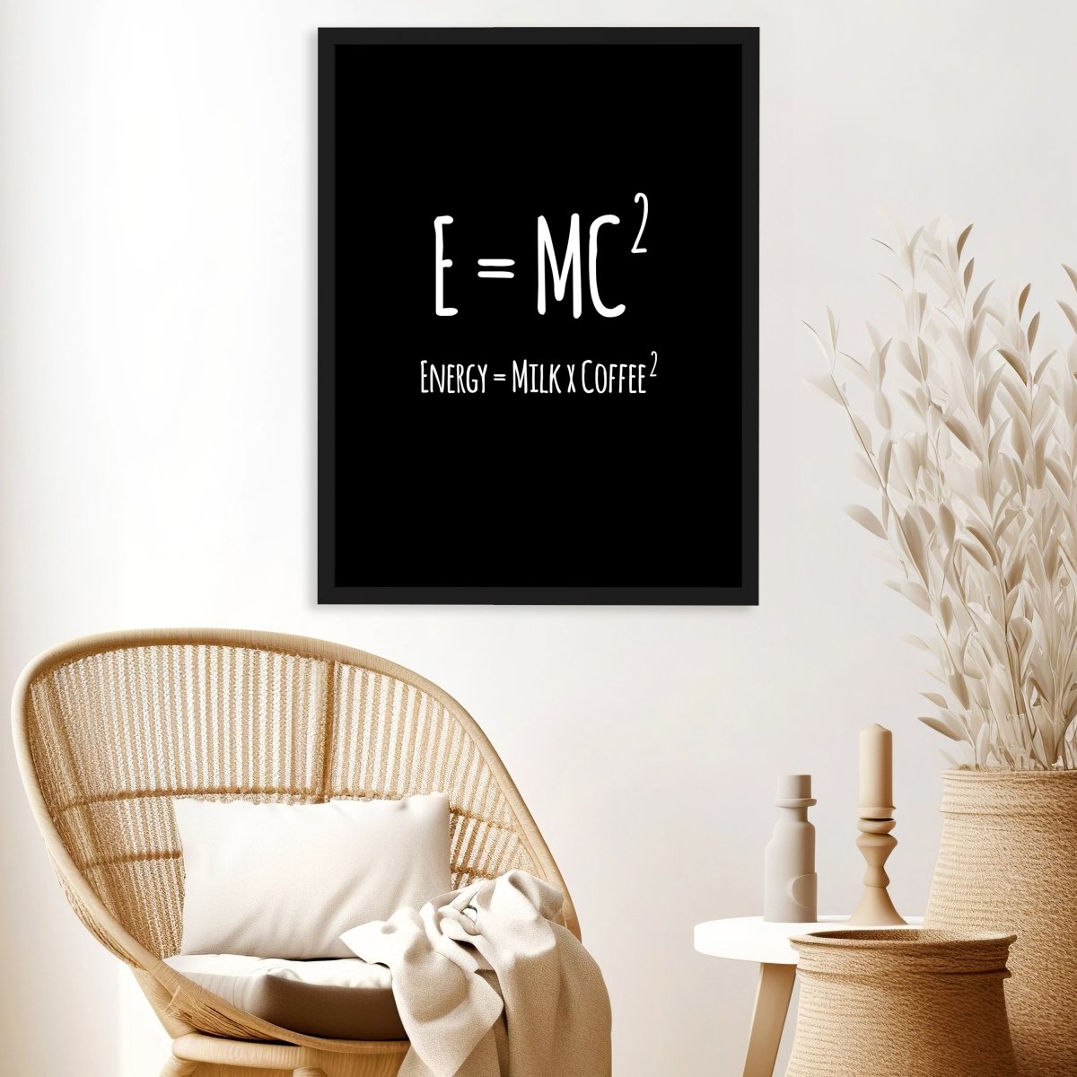 wandmotiv24 Poster, Poster - Spruch, Kaffee, Milch - M0305 - Bild 3