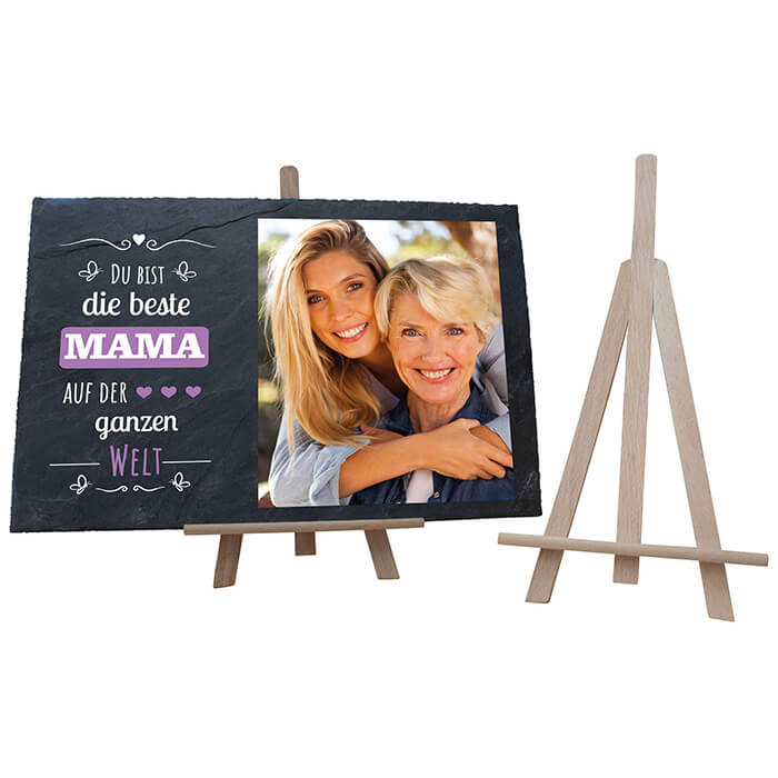 Schiefertafel mit Staffelei Beste Mama M0310 - Bild 3 Schiefertafel mit Staffelei Beste Mama M0310 - Bild 3