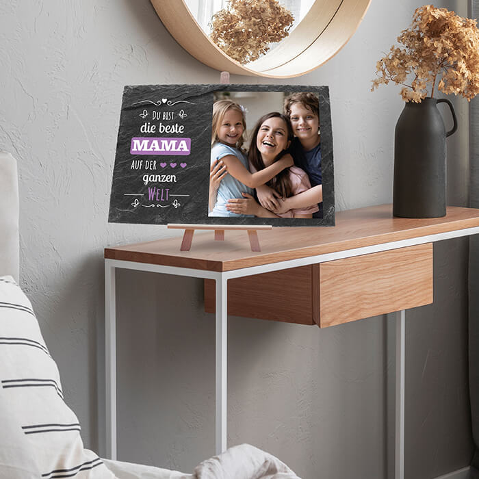 Schiefertafel mit Staffelei Beste Mama M0310 - Bild 7 Schiefertafel mit Staffelei Beste Mama M0310 - Bild 7