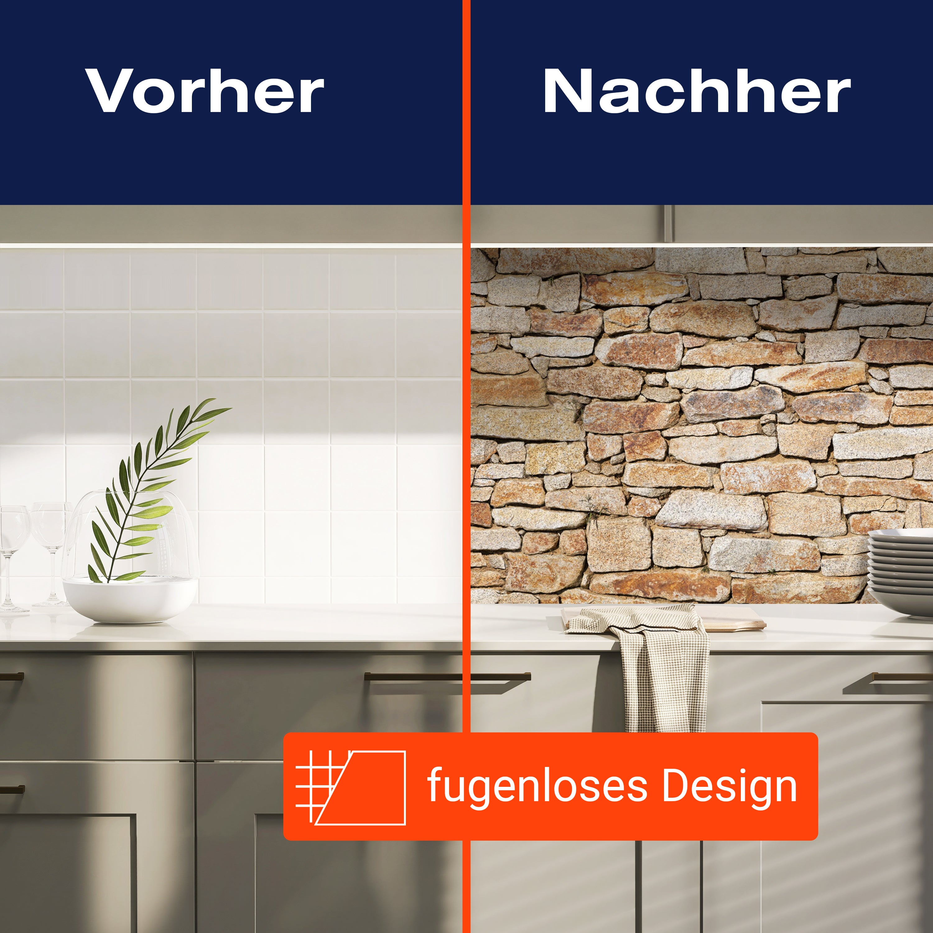 Küchenrückwand Natursteinmauer Hell M0310 entdecken - Bild 9 Küchenrückwand Natursteinmauer Hell M0310 entdecken - Bild 9