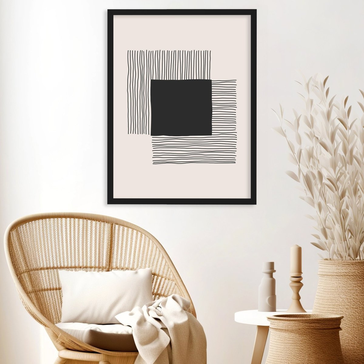 wandmotiv24 Poster, Poster - minimalistisch, schwarz, abstrakt - M0311 - Bild 3 wandmotiv24 Poster, Poster - minimalistisch, schwarz, abstrakt - M0311 - Bild 3