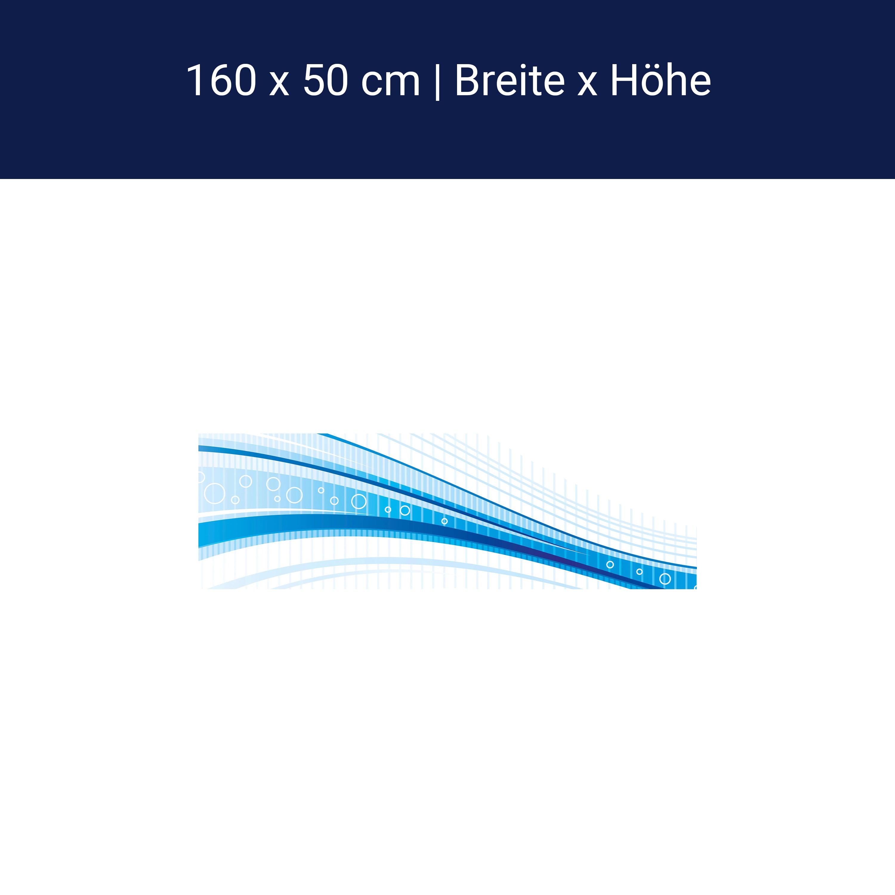Küchenrückwand Blaue Welle M0312 Küchenrückwand Blaue Welle M0312