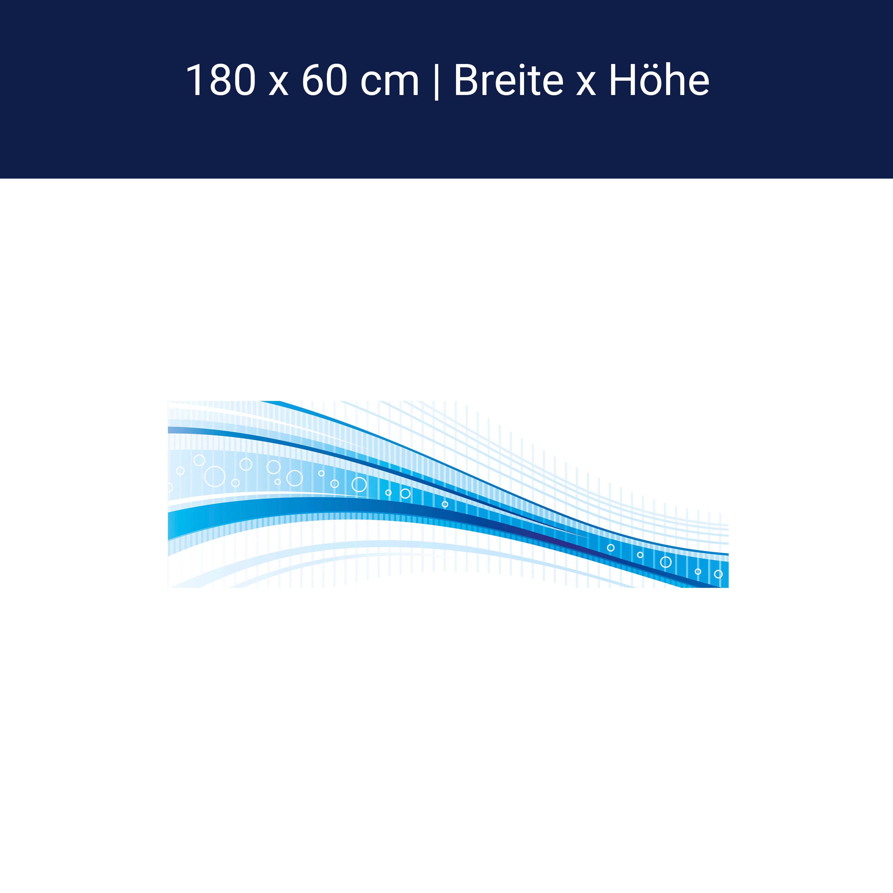 Küchenrückwand Blaue Welle M0312 Küchenrückwand Blaue Welle M0312