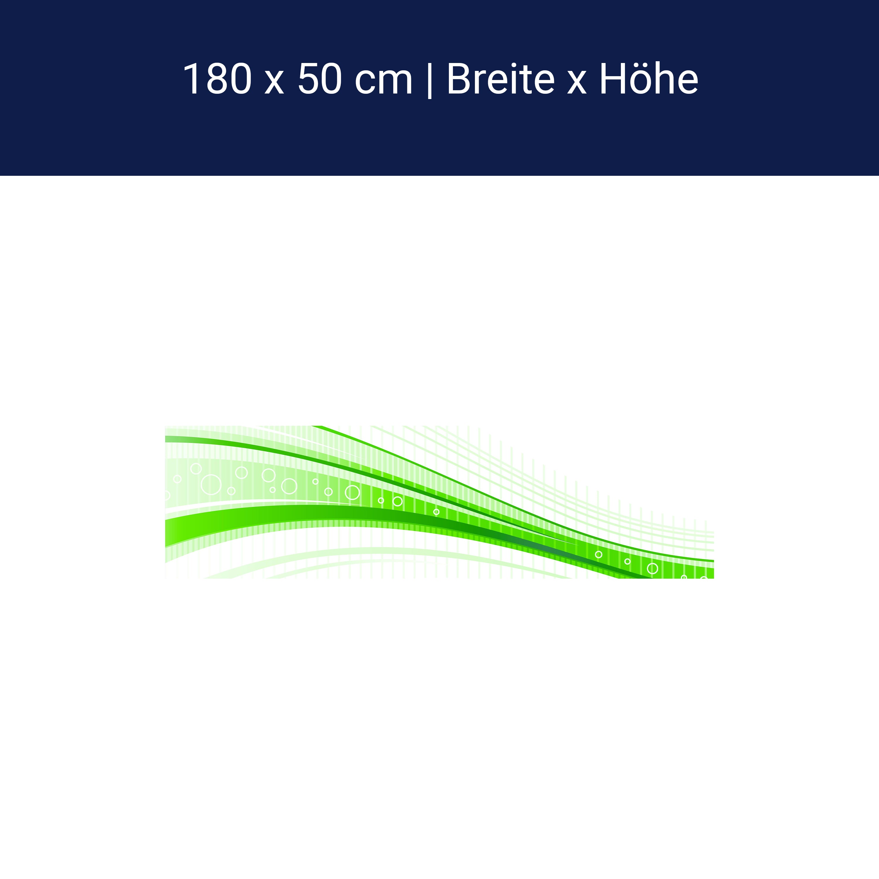 Küchenrückwand Grüne Welle M0313 Küchenrückwand Grüne Welle M0313