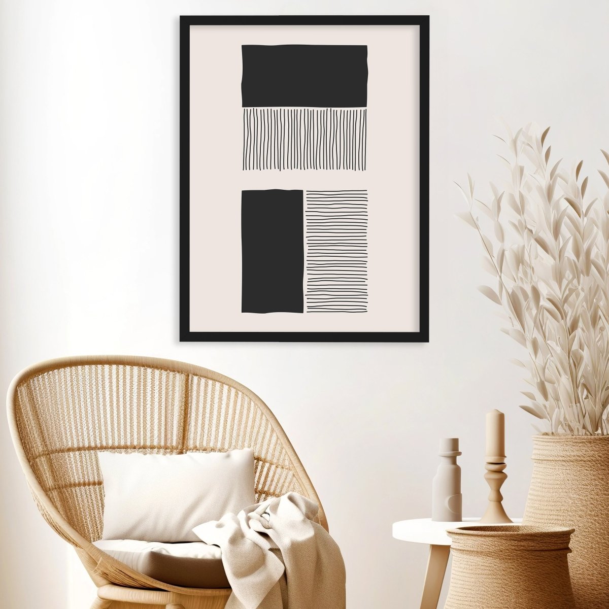 wandmotiv24 Poster, Poster - minimalistisch, schwarz, abstrakt - M0313 - Bild 3 wandmotiv24 Poster, Poster - minimalistisch, schwarz, abstrakt - M0313 - Bild 3