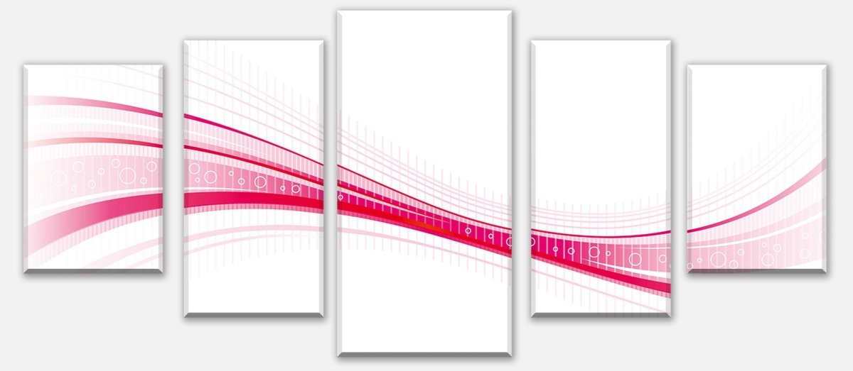 Leinwandbild Mehrteiler Pinke Welle M0314 entdecken - Bild 1 Leinwandbild Mehrteiler Pinke Welle M0314 entdecken - Bild 1