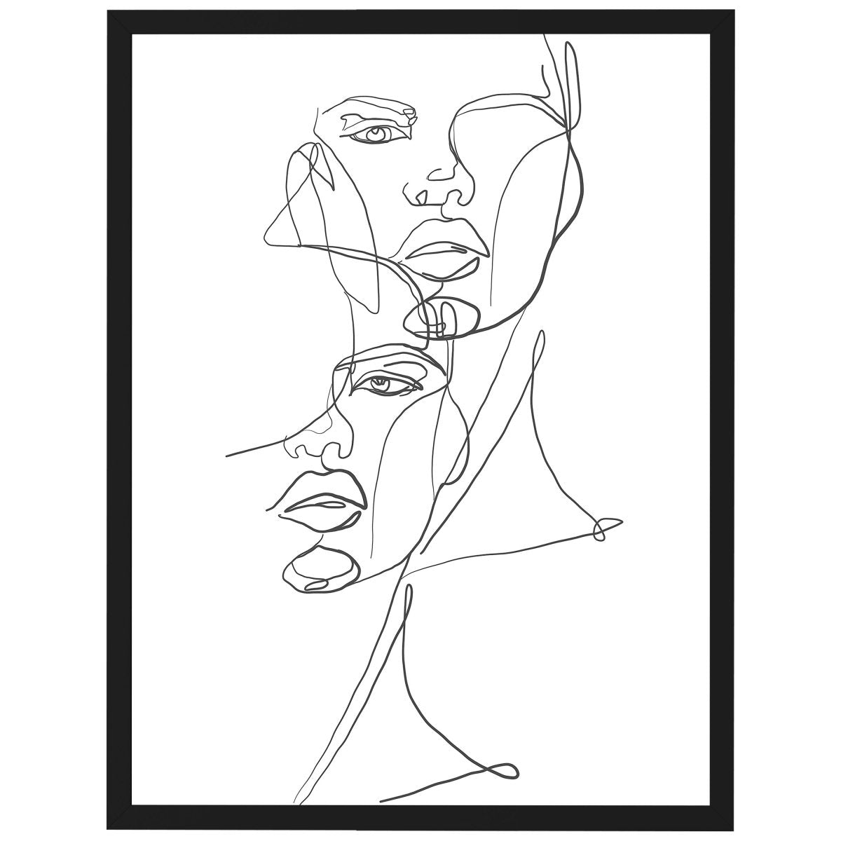 wandmotiv24 Poster, Poster - minimalistisch, Kunst, Portrait - M0316 - Bild 1 wandmotiv24 Poster, Poster - minimalistisch, Kunst, Portrait - M0316 - Bild 1