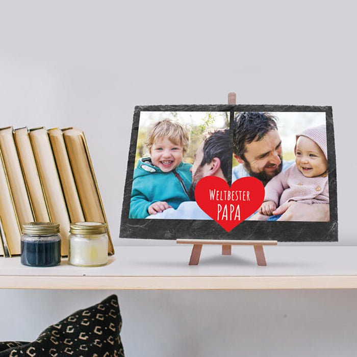 Schiefertafel Bester Papa M0317 - Bild 4 Schiefertafel Bester Papa M0317 - Bild 4