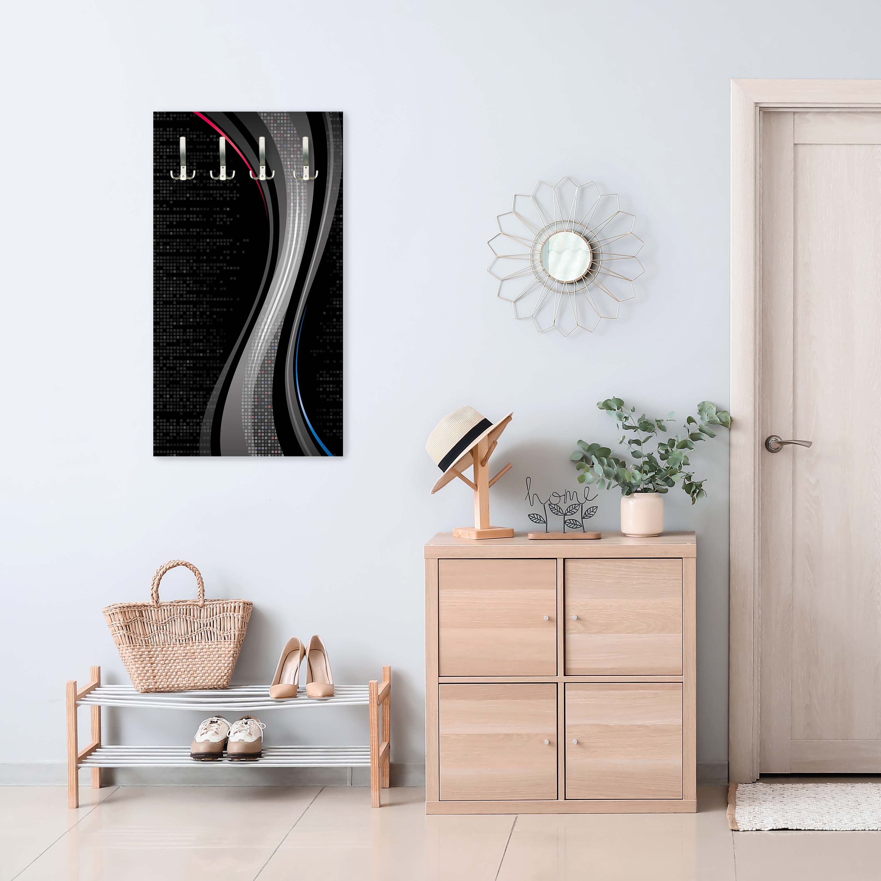 Garderobe Black Waves M0319 entdecken - Bild 6 Garderobe Black Waves M0319 entdecken - Bild 6