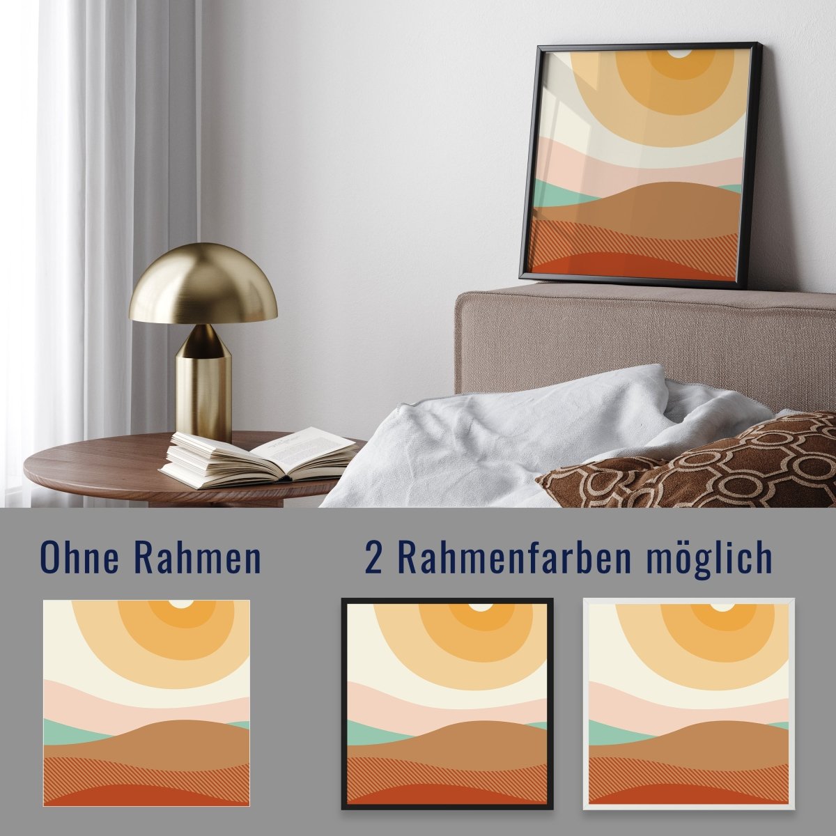 wandmotiv24 Poster, Poster - minimalistisch, Kunst, Landschaft - M0319 - Bild 4 wandmotiv24 Poster, Poster - minimalistisch, Kunst, Landschaft - M0319 - Bild 4