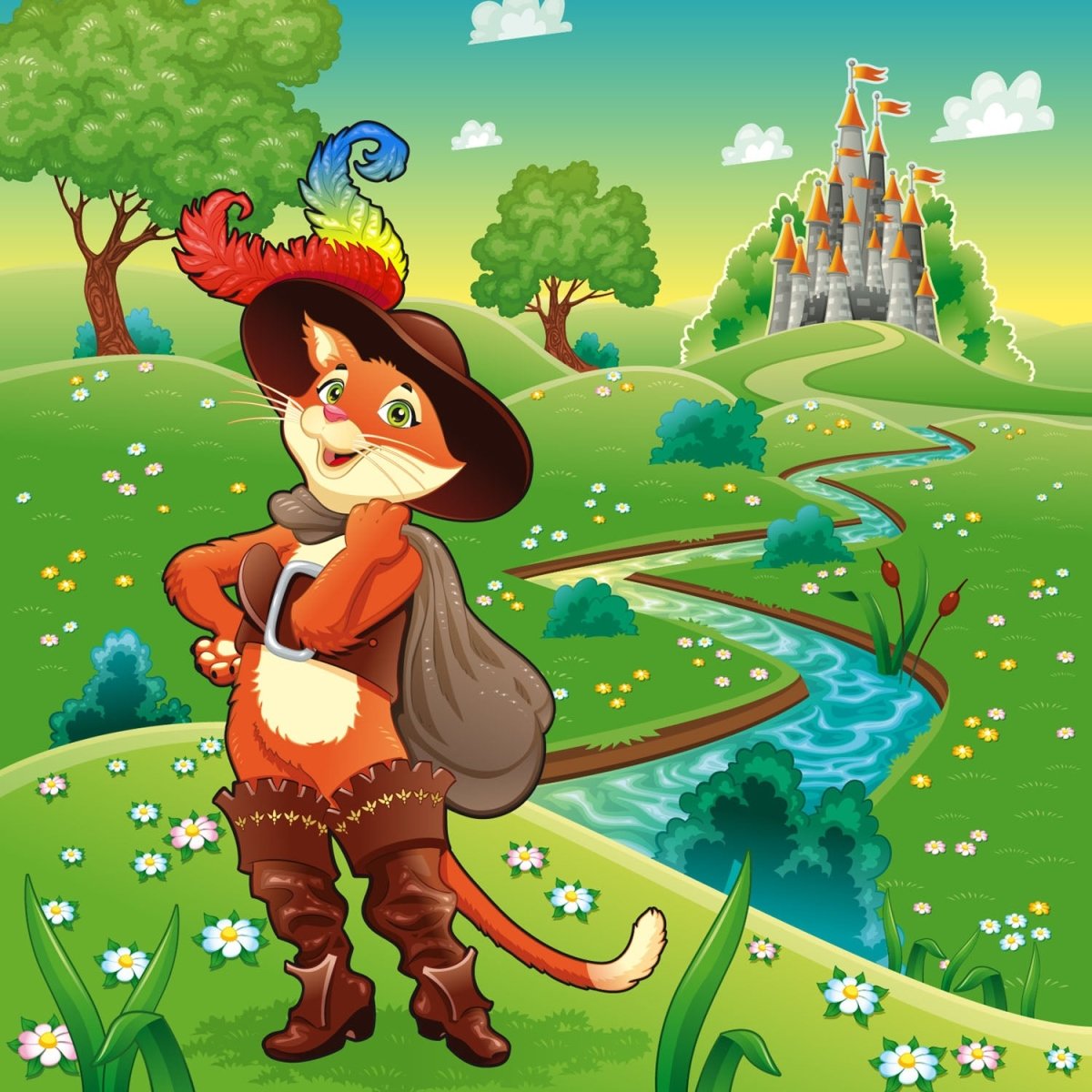 Beistelltisch Gestiefelter Kater M0320 entdecken - Bild 2 Beistelltisch Gestiefelter Kater M0320 entdecken - Bild 2