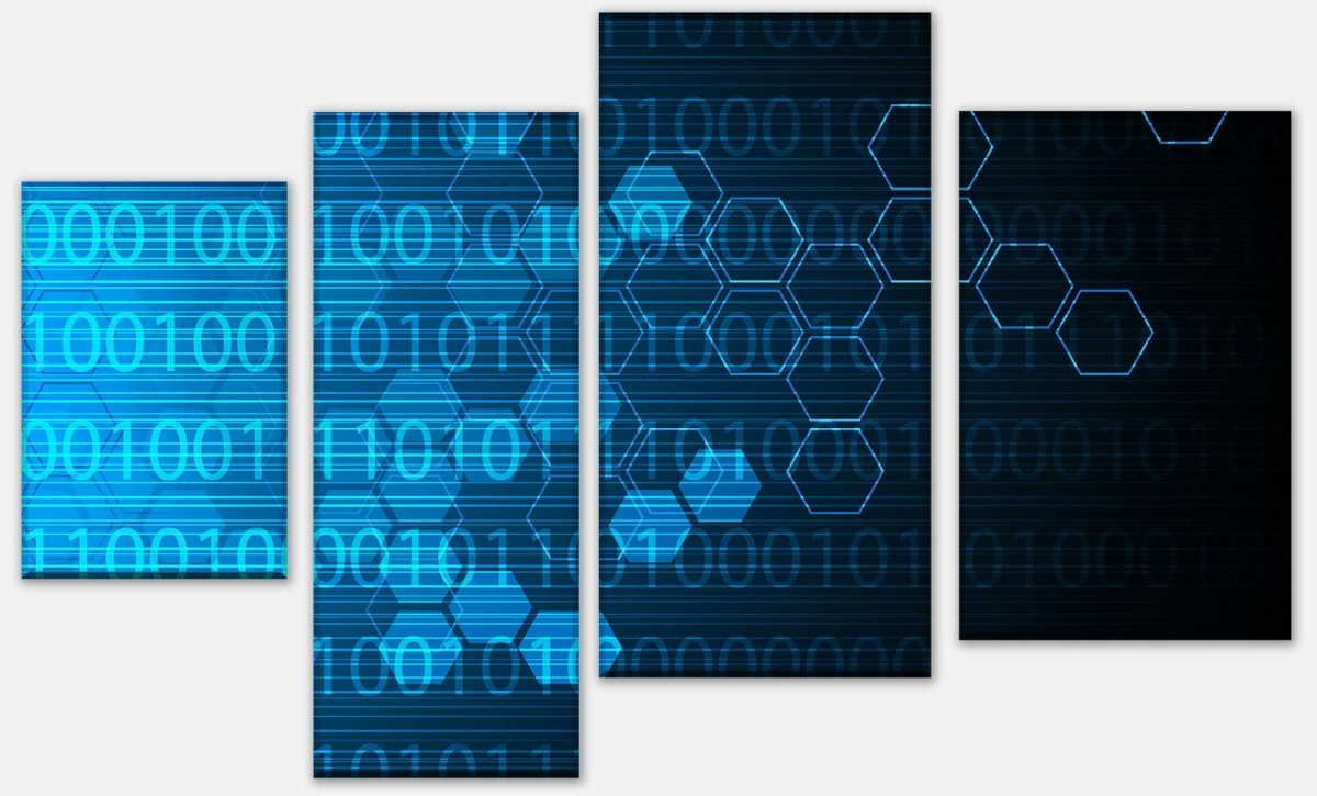 Leinwandbild Mehrteiler Database M0321 Leinwandbild Mehrteiler Database M0321