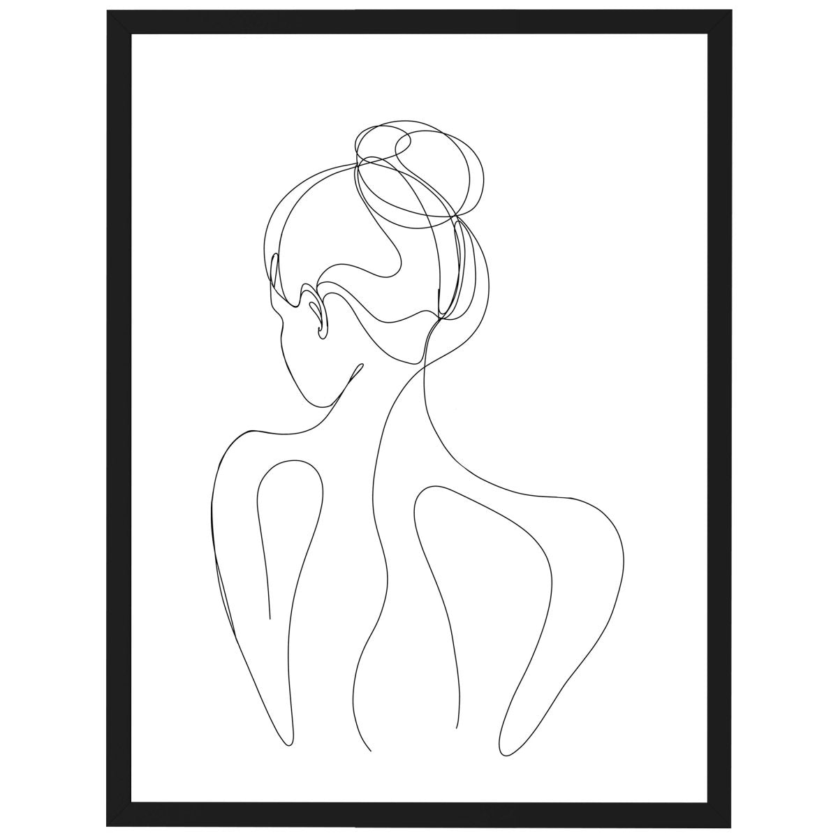 wandmotiv24 Poster, Poster - minimalistisch, Kunst, Frau - M0326 - Bild 1 wandmotiv24 Poster, Poster - minimalistisch, Kunst, Frau - M0326 - Bild 1