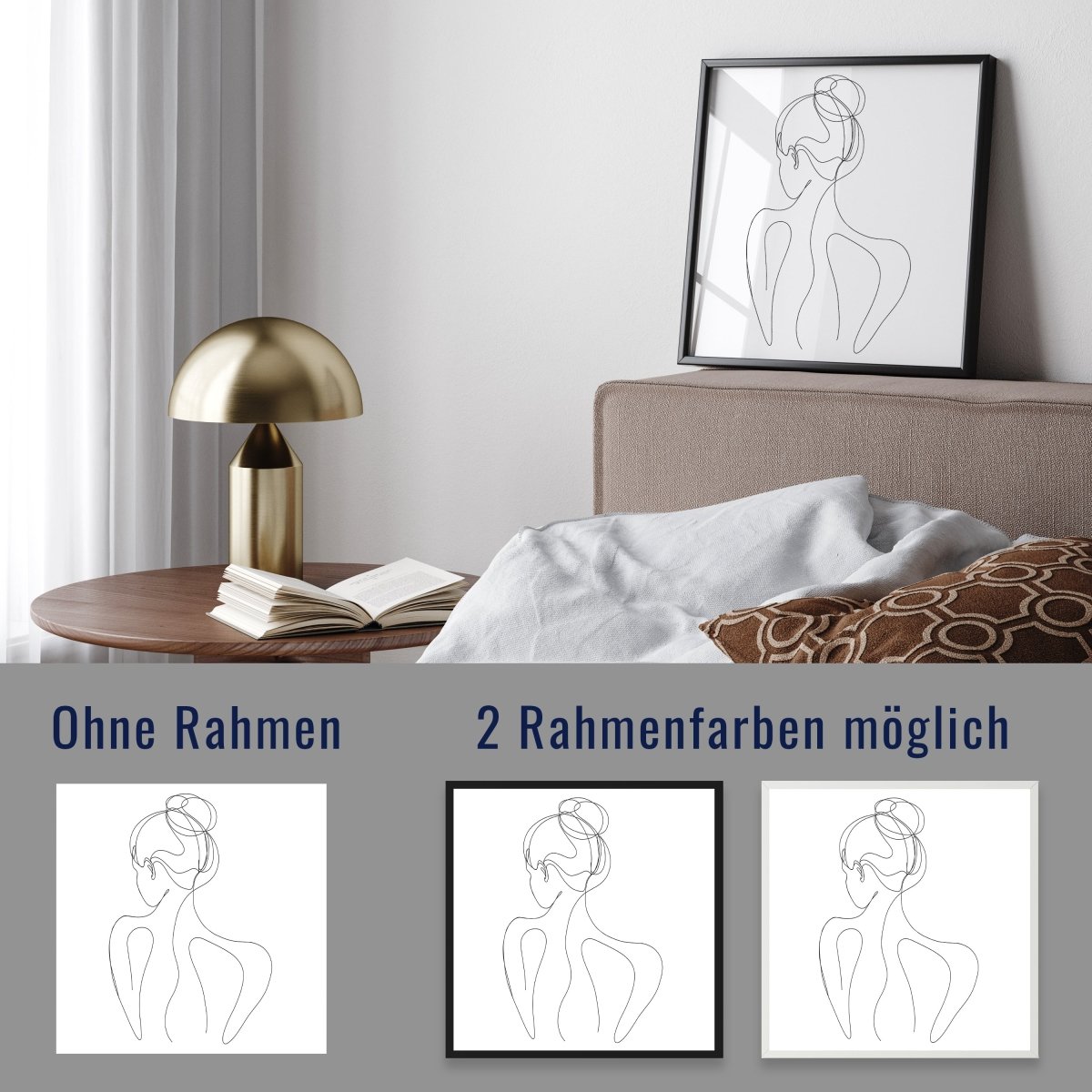 wandmotiv24 Poster, Poster - minimalistisch, Kunst, Frau - M0326 - Bild 4 wandmotiv24 Poster, Poster - minimalistisch, Kunst, Frau - M0326 - Bild 4