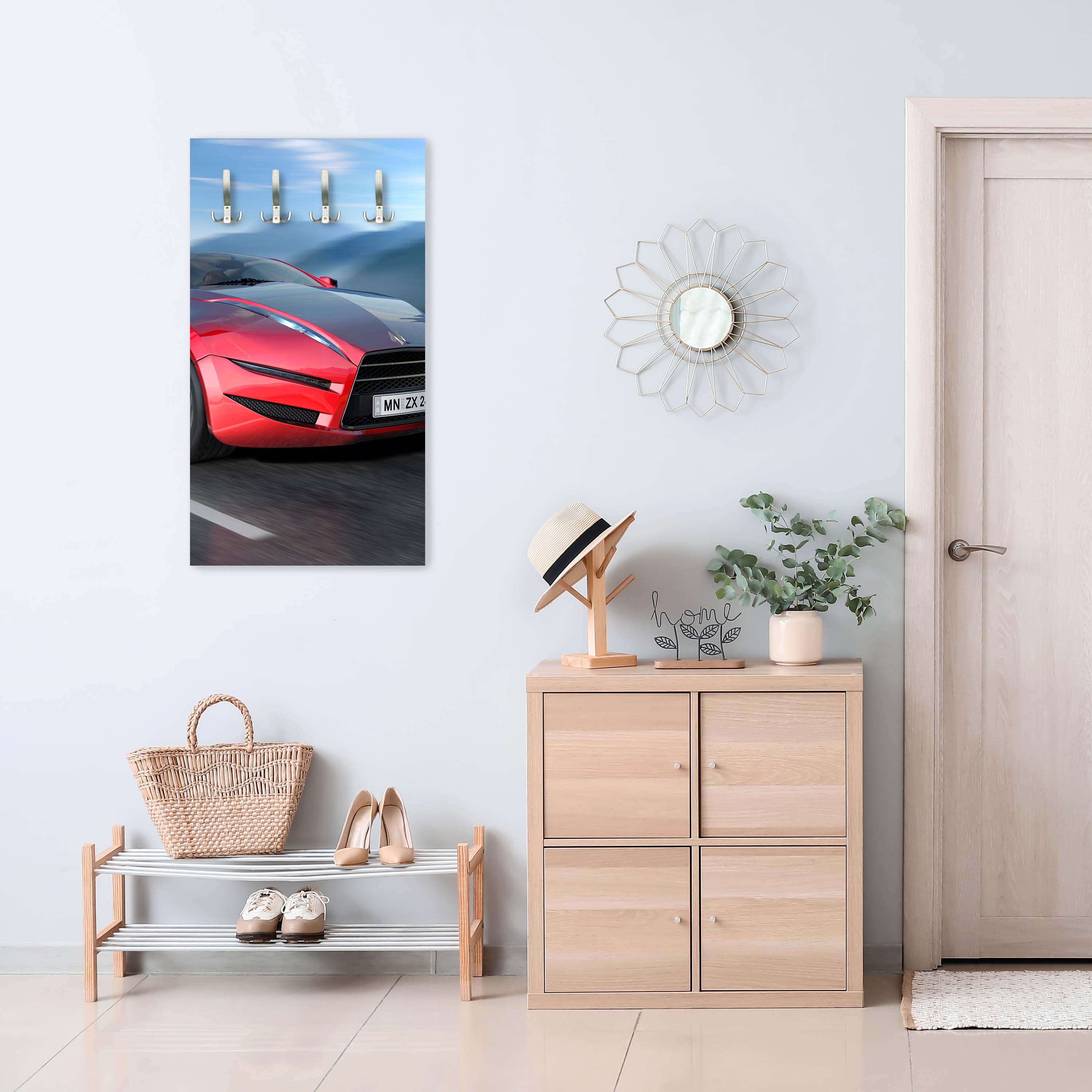 Garderobe Fahrender Sportwagen M0332 entdecken - Bild 2 Garderobe Fahrender Sportwagen M0332 entdecken - Bild 2