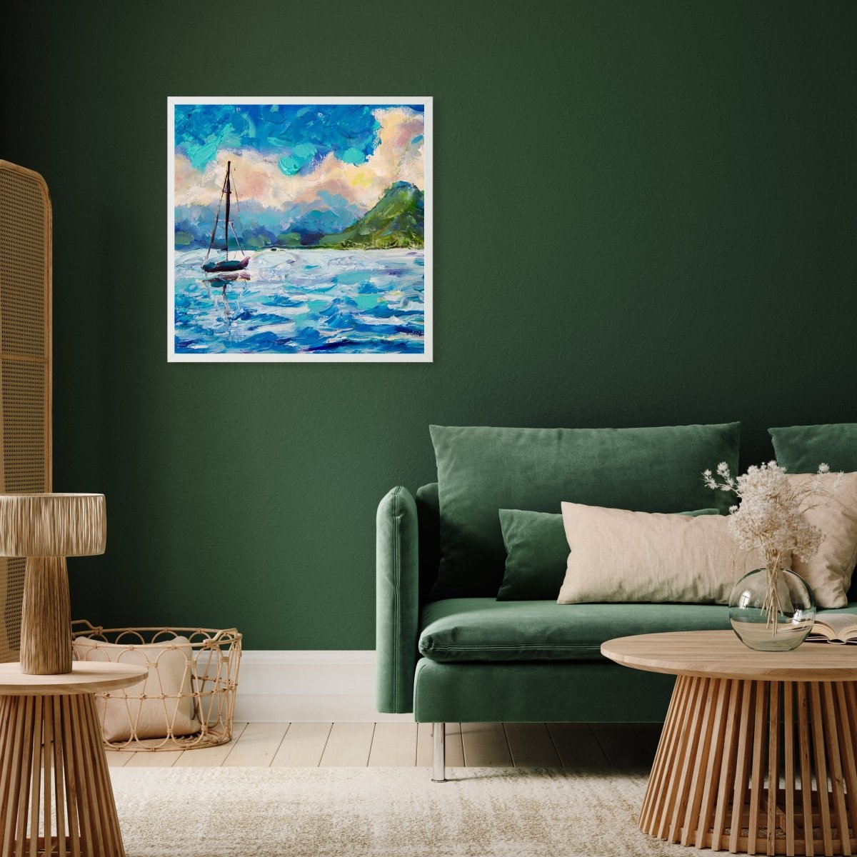 wandmotiv24 Poster, Poster - Kunst, Gemälde, Boot - M0332 - Bild 5 wandmotiv24 Poster, Poster - Kunst, Gemälde, Boot - M0332 - Bild 5