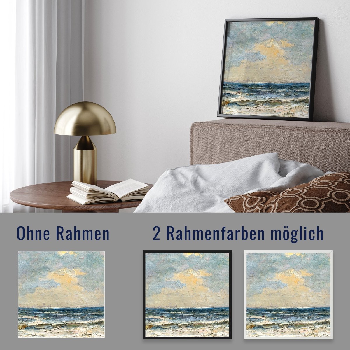 wandmotiv24 Poster, Poster - Kunst, Gemälde, Meer - M0333 - Bild 4 wandmotiv24 Poster, Poster - Kunst, Gemälde, Meer - M0333 - Bild 4