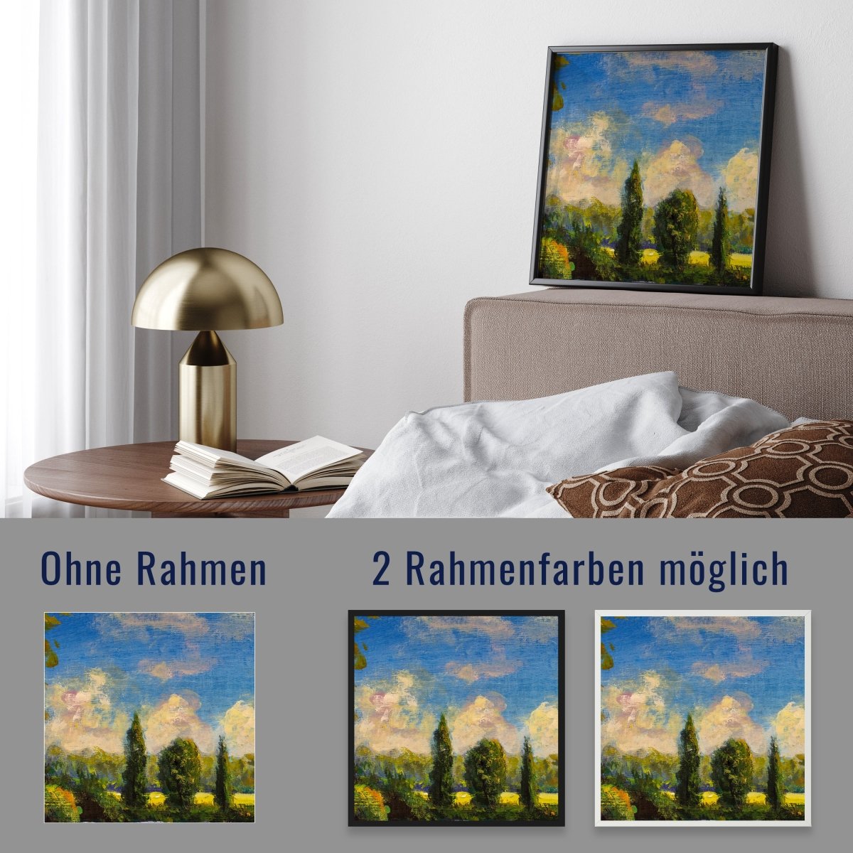 wandmotiv24 Poster, Poster - Kunst, Landschaft, Sommer - M0344 - Bild 4 wandmotiv24 Poster, Poster - Kunst, Landschaft, Sommer - M0344 - Bild 4
