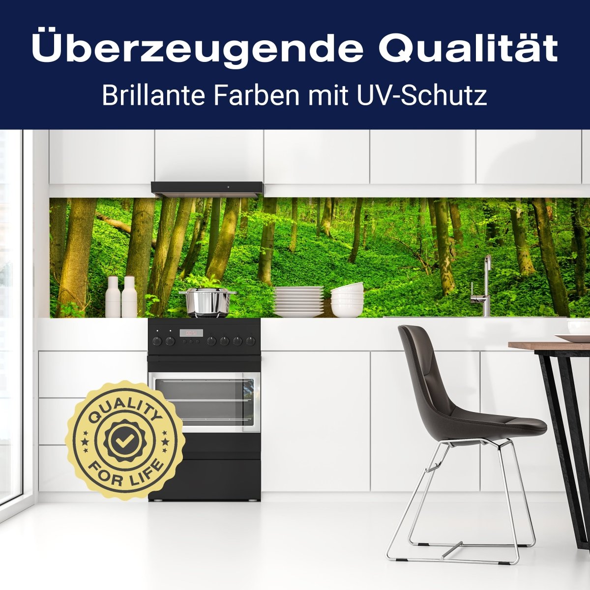 Küchenrückwand Waldpfad M0345 entdecken - Bild 2 Küchenrückwand Waldpfad M0345 entdecken - Bild 2