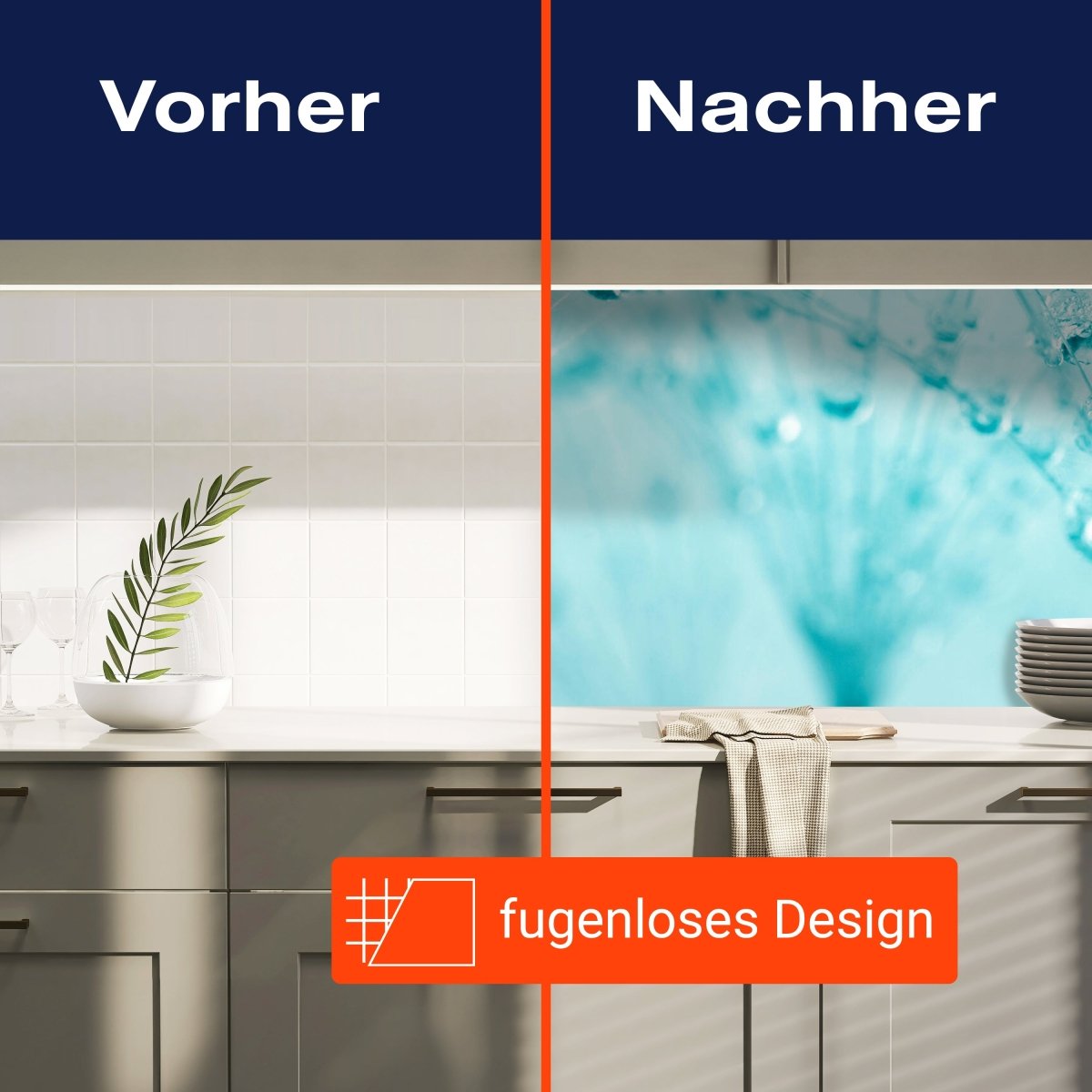 Küchenrückwand Pusteblume Türkis M0347 entdecken - Bild 9 Küchenrückwand Pusteblume Türkis M0347 entdecken - Bild 9