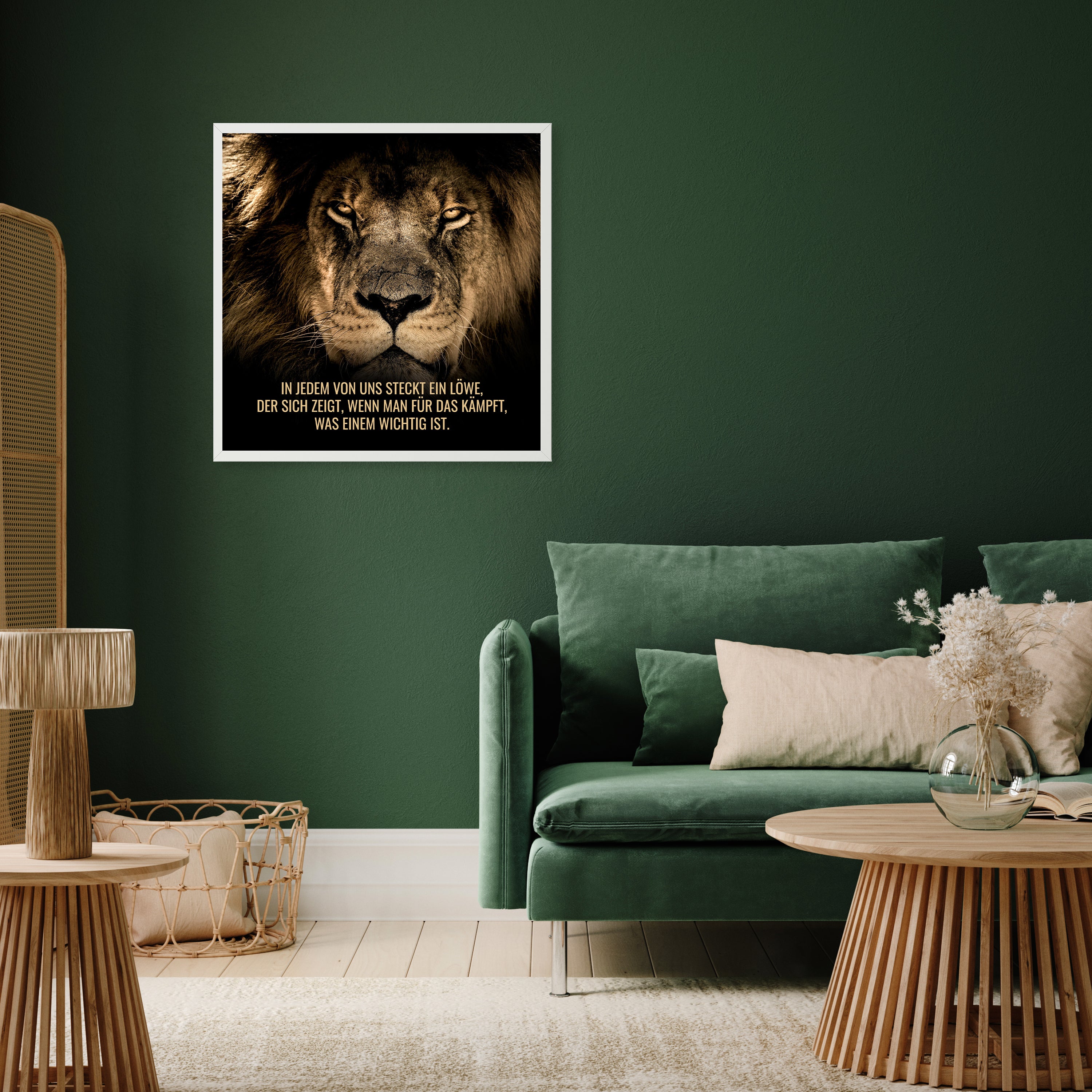 wandmotiv24 Poster, Poster - Motivation, Spruch, Löwe - M0348 - Bild 5