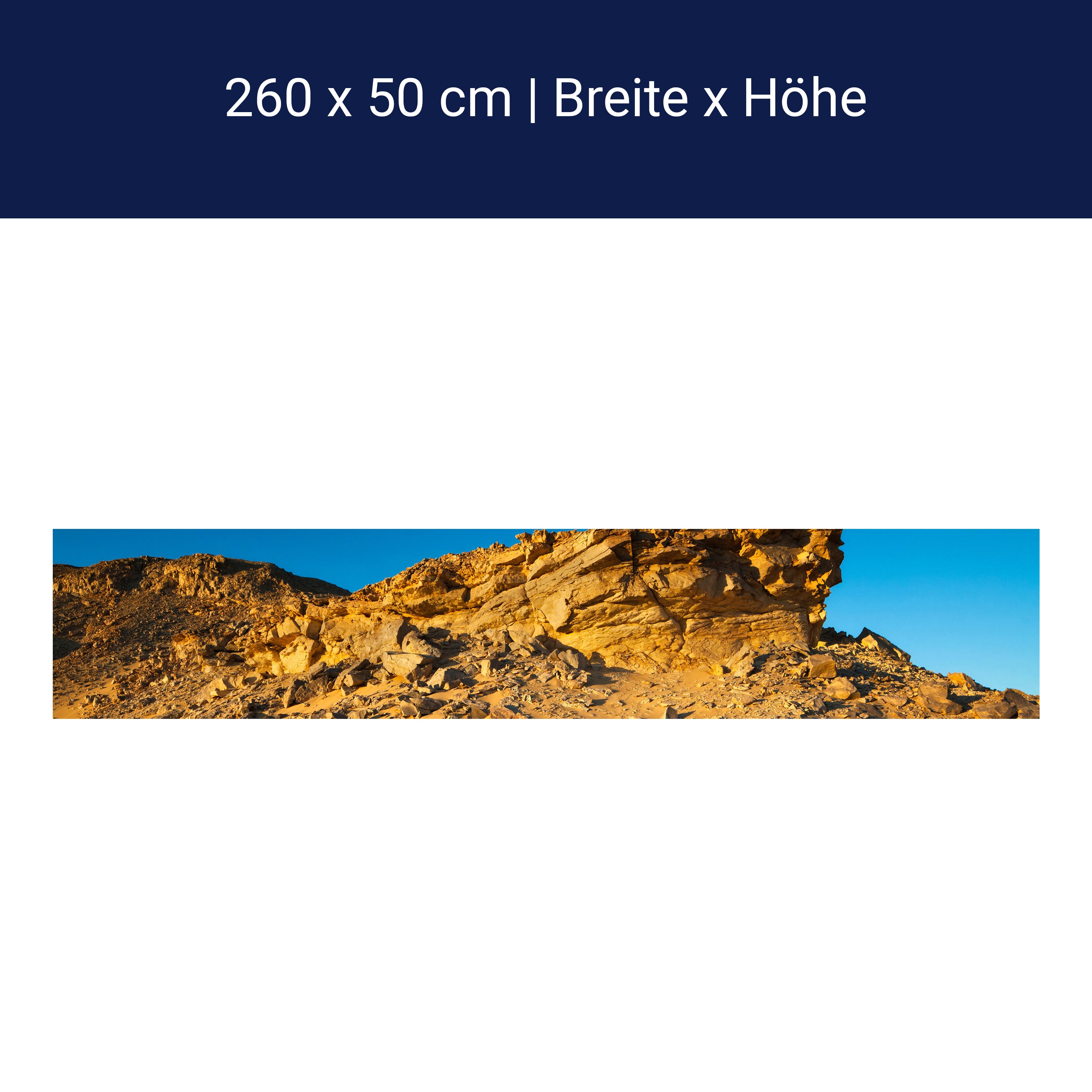 Küchenrückwand Goldene Wüste M0350 Küchenrückwand Goldene Wüste M0350