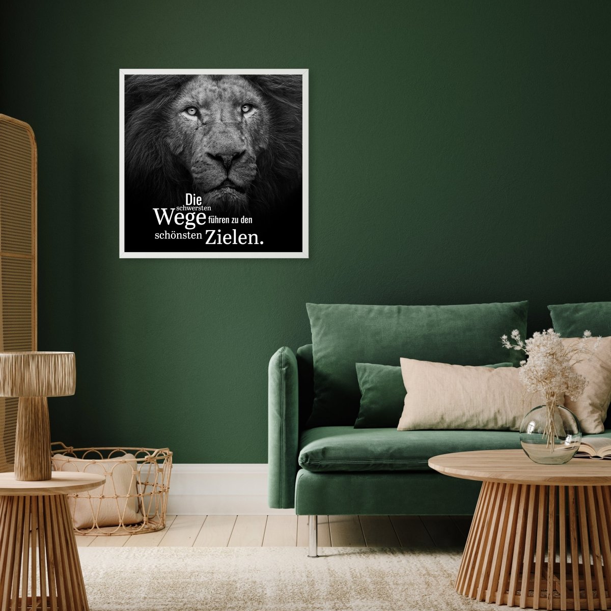 wandmotiv24 Poster, Poster - Motivation, Spruch, Löwe - M0350 - Bild 5