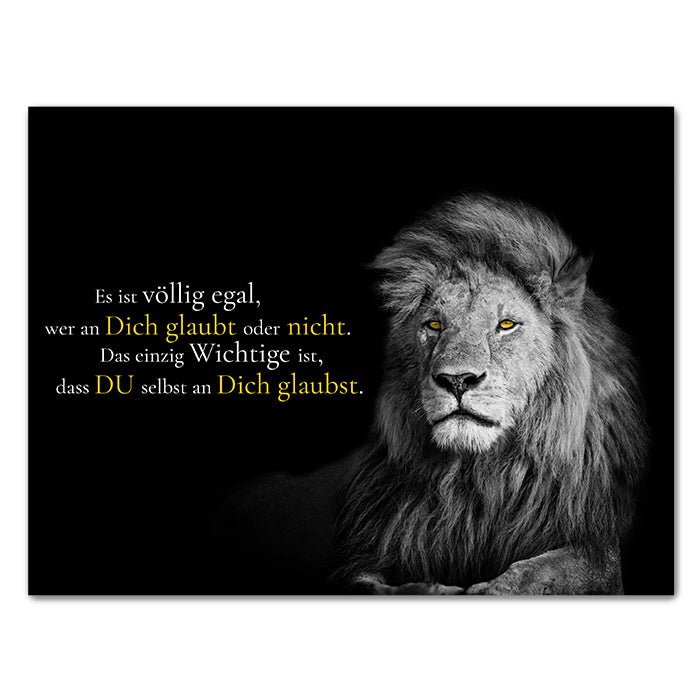 Leinwandbild Motivation, Querformat M0351 kaufen - Bild 1 Leinwandbild Motivation, Querformat M0351 kaufen - Bild 1