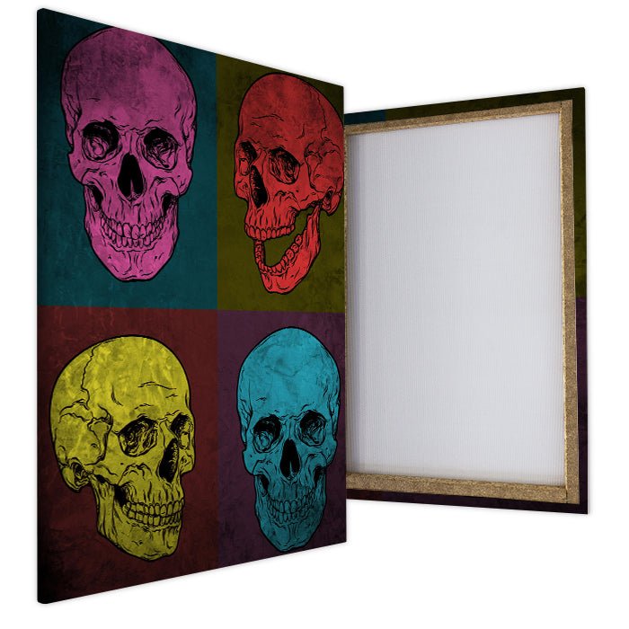 Leinwandbild Totenkopf, Hochformat M0353 kaufen - Bild 4