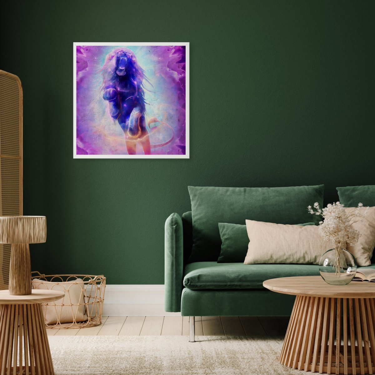 wandmotiv24 Poster, Poster - Löwe, Fantasy, Malerei - M0356 - Bild 5 wandmotiv24 Poster, Poster - Löwe, Fantasy, Malerei - M0356 - Bild 5