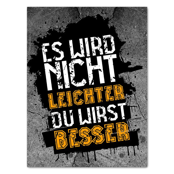 Leinwandbild Motivation, Hochformat M0370 kaufen - Bild 1