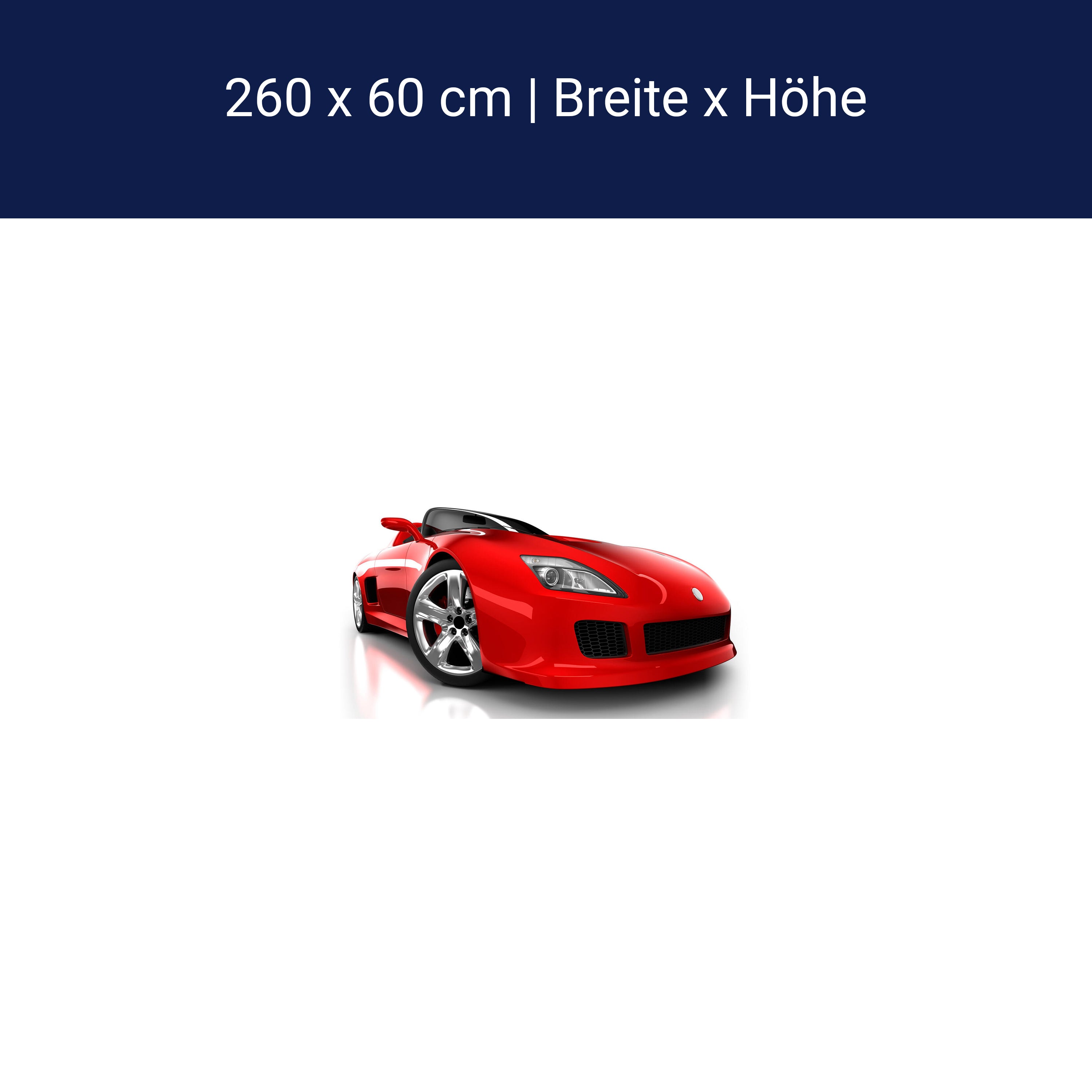 Küchenrückwand Roter Sportwagen M0371 Küchenrückwand Roter Sportwagen M0371