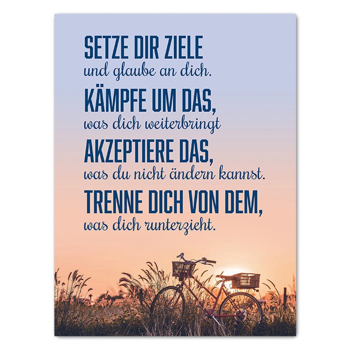 Leinwandbild Motivation, Hochformat M0374 kaufen - Bild 1