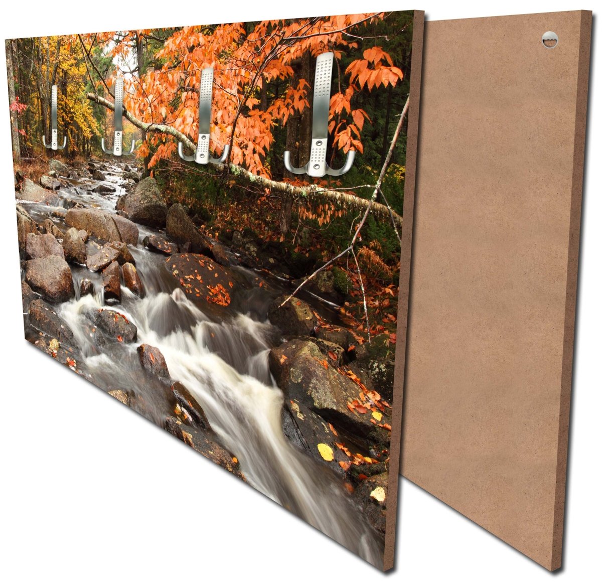 Garderobe Fluss im Herbst M0381 Garderobe Fluss im Herbst M0381