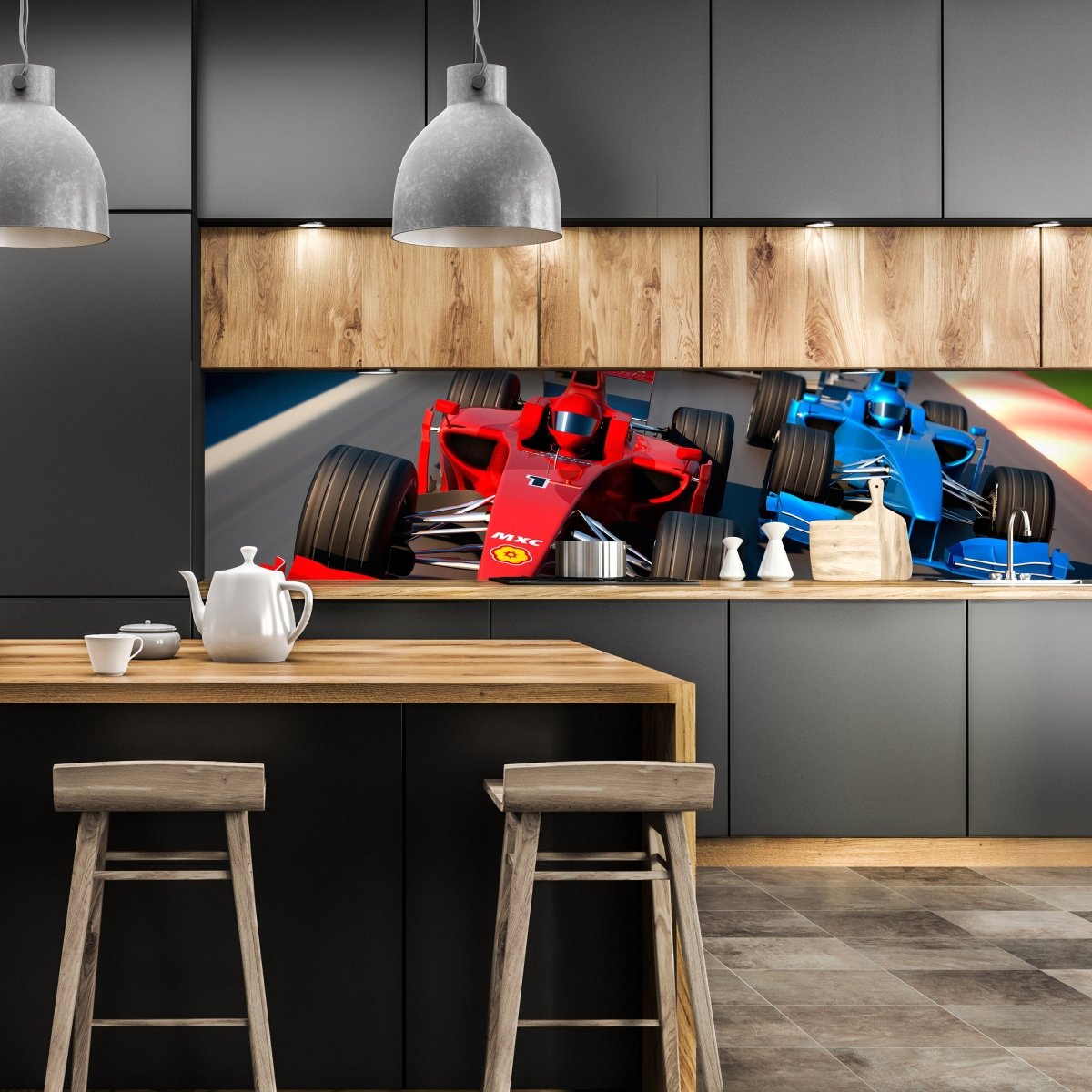 Küchenrückwand Formel 1 Grand Prix M0385 entdecken - Bild 1 Küchenrückwand Formel 1 Grand Prix M0385 entdecken - Bild 1