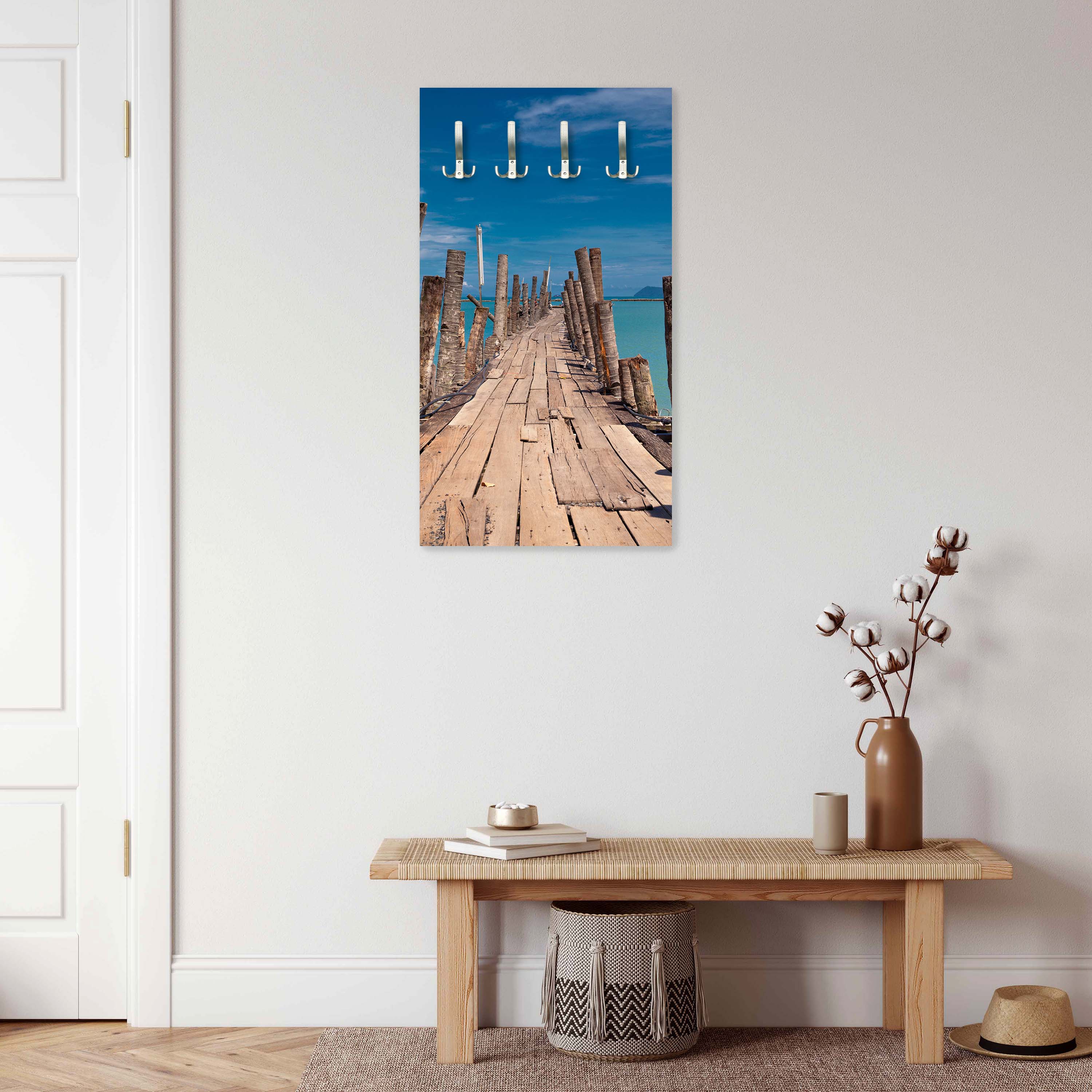 Garderobe Holzsteg ins Meer M0389 entdecken - Bild 5 Garderobe Holzsteg ins Meer M0389 entdecken - Bild 5