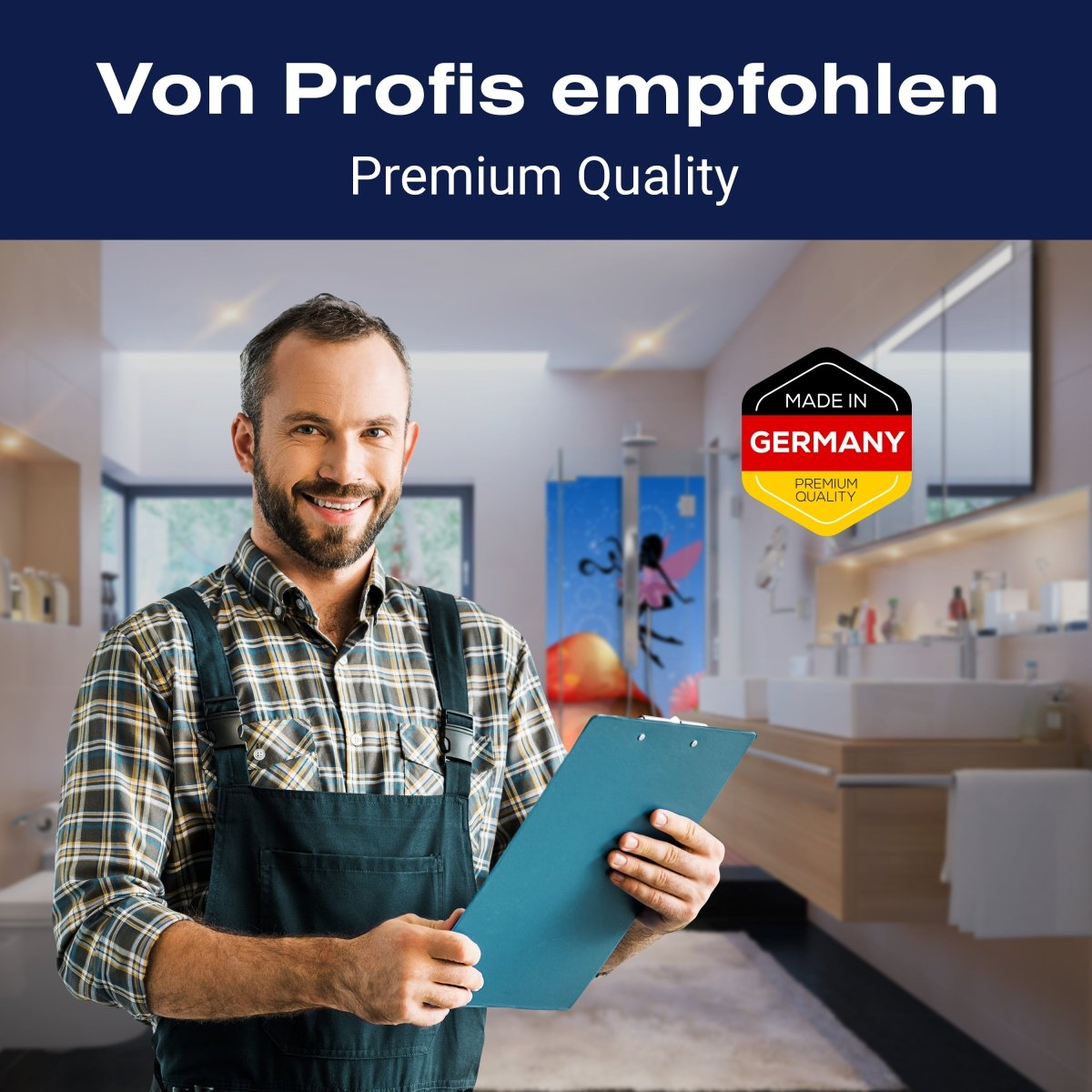 Duschwand Fee im Blumenfeld M0392 entdecken - Bild 5 Duschwand Fee im Blumenfeld M0392 entdecken - Bild 5