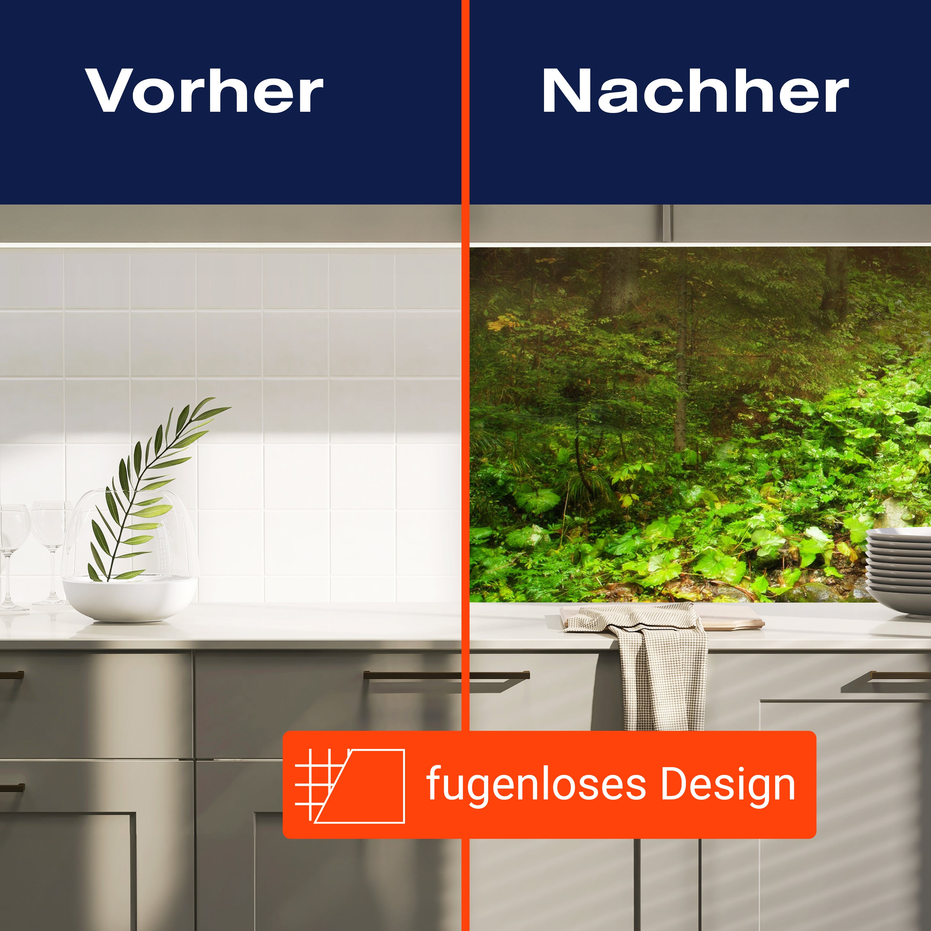 Küchenrückwand Waldweg mit Bach M0397 entdecken - Bild 9 Küchenrückwand Waldweg mit Bach M0397 entdecken - Bild 9