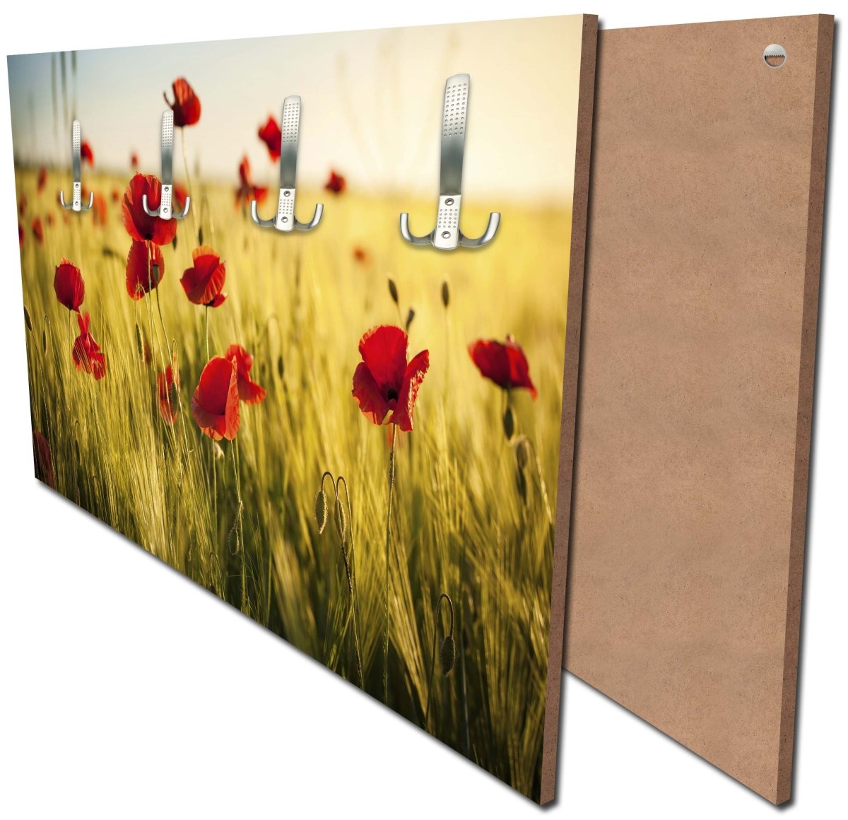 Garderobe Kornfeld mit Mohnblumen M0398 Garderobe Kornfeld mit Mohnblumen M0398
