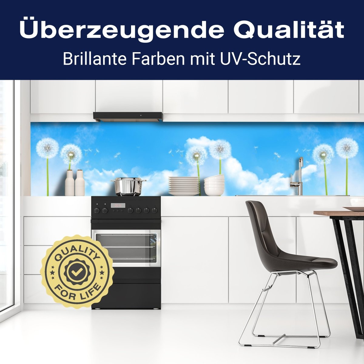 Küchenrückwand Pusteblumen M0416 entdecken - Bild 2 Küchenrückwand Pusteblumen M0416 entdecken - Bild 2